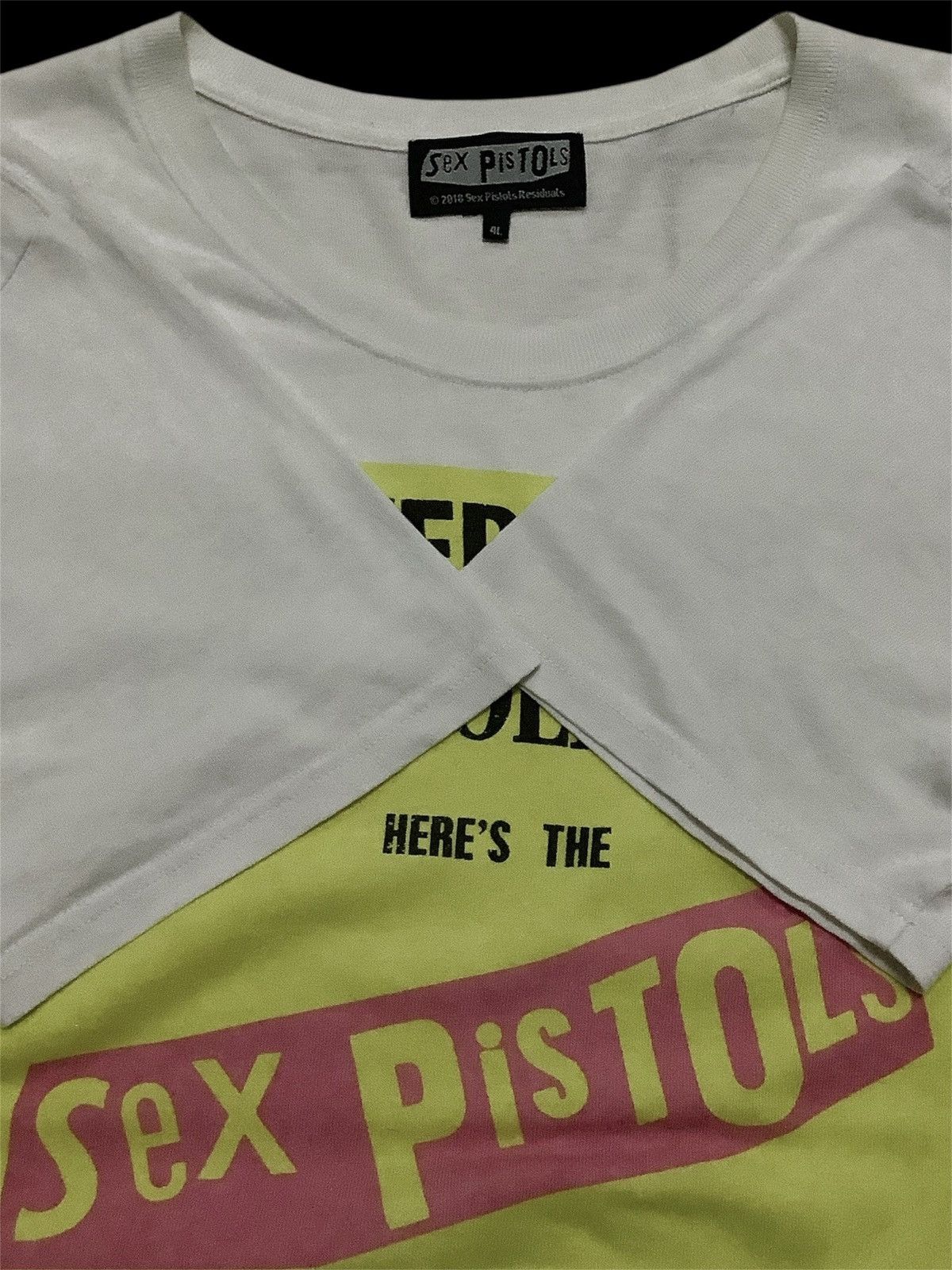 Band Tees Never Mind The Bollocks Sex Pistol Official Merhandise Size US XXL / EU 58 / 5 - 15 Thumbnail