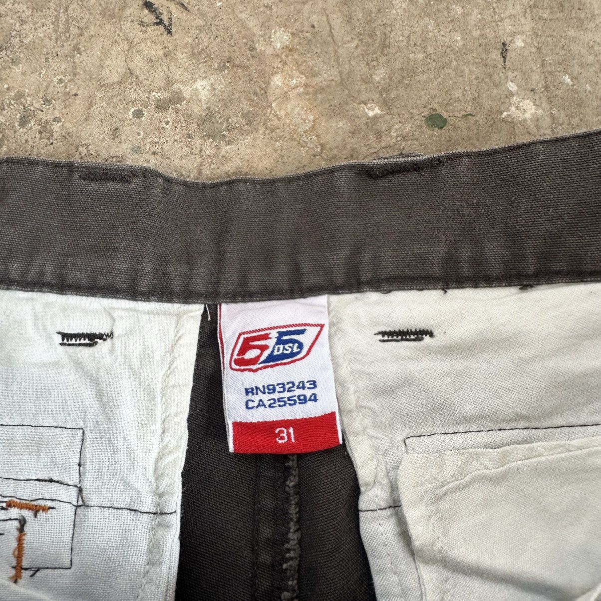 Diesel 55 DSL Diesel Cargo Shorts 31 Olive Green Outdoor Military Size US 31 - 7 Thumbnail