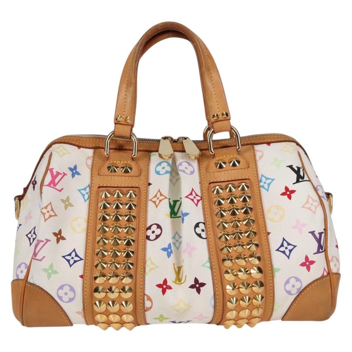 Louis Vuitton LOUIS VUITTON Monogram Multicolor Courtney MM Bag White Size ONE SIZE - 2 Thumbnail