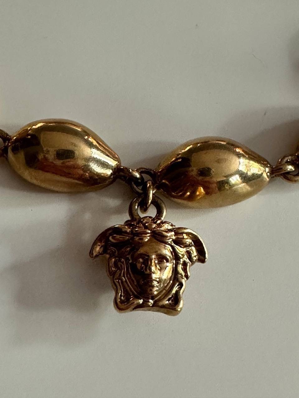 Versace Versace Bracelet Medusa Logo Shell Gold Metal Auth Size ONE SIZE - 2 Thumbnail