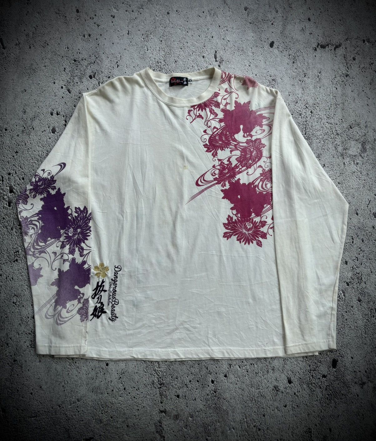 Karakuri Tamashii Japanese Divine Retribution Dangerous Beauty Longsleeve Size US XL / EU 56 / 4 - 2 Thumbnail