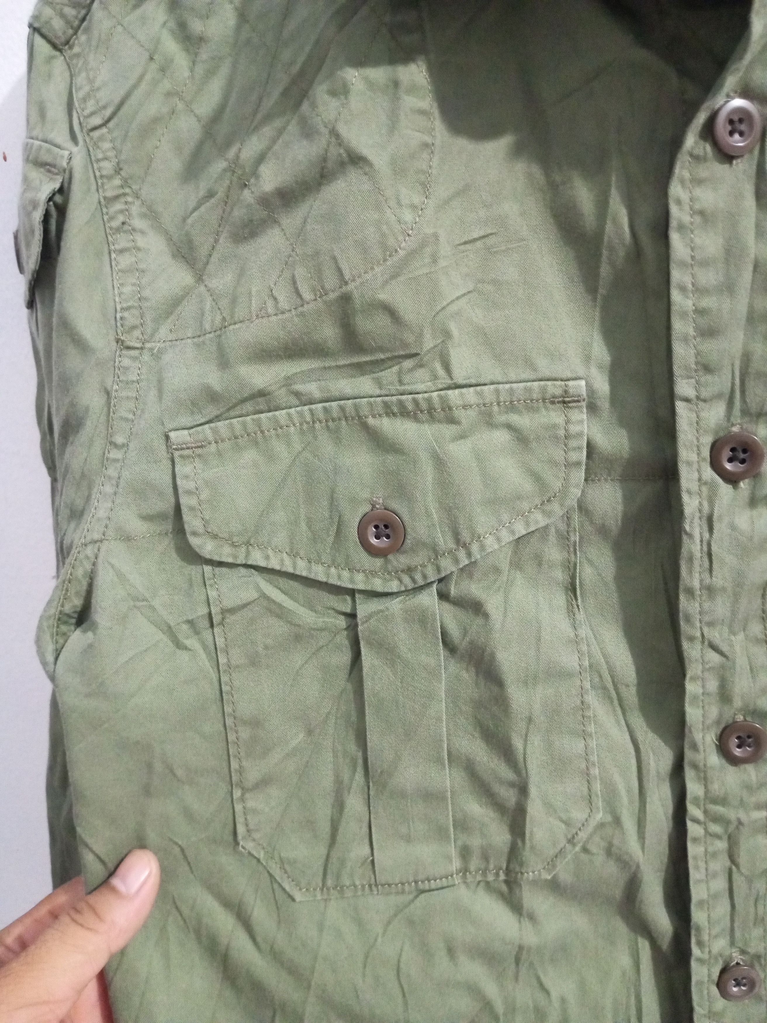 Denim & Supply Ralph Lauren Vintage Denim & supply Ralph lauren military long sleeve Size US L / EU 52-54 / 3 - 6 Thumbnail