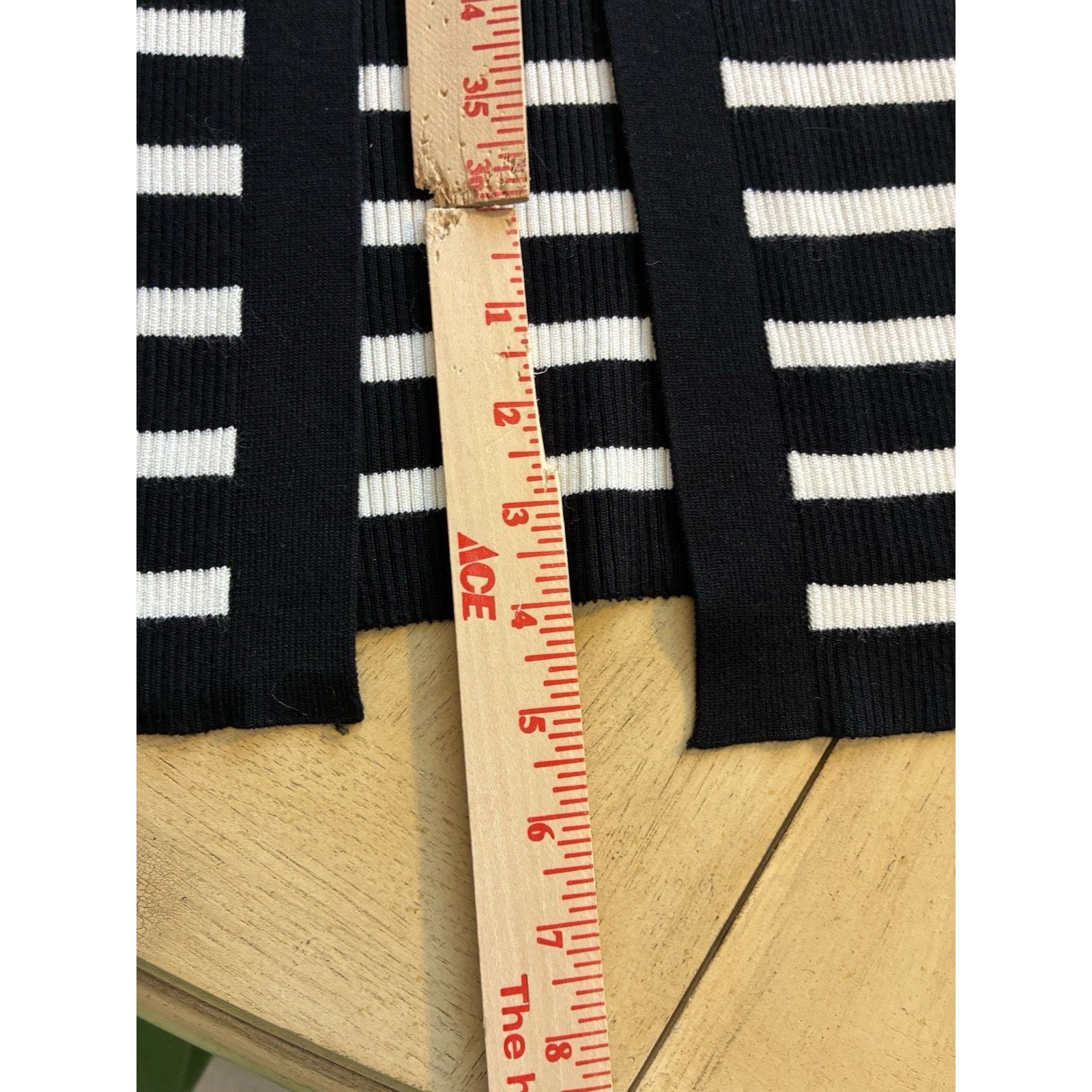 Nine West Striped Long Duster Cardigan Quiet Luxury Minimalist S Size S / US 4 / IT 40 - 14 Thumbnail