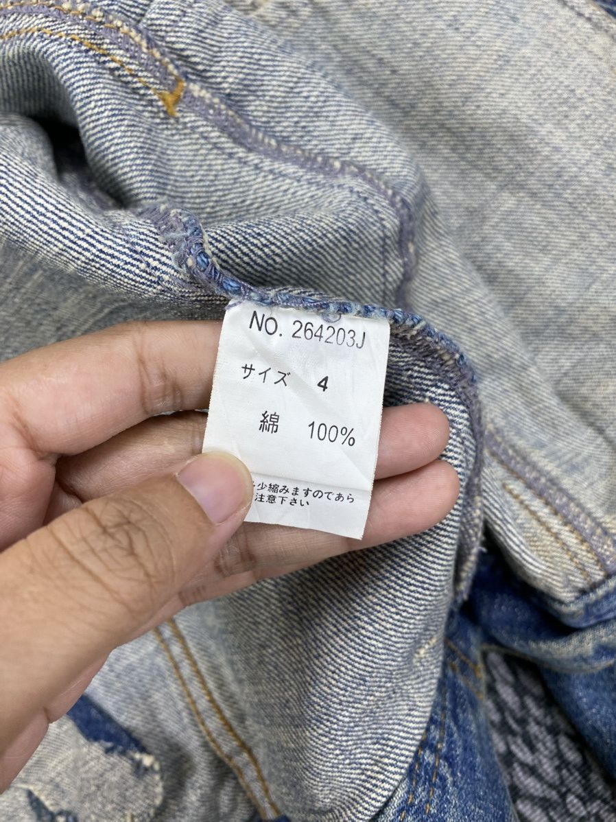 JACKROSE Vintage Jackrose Distressed Zipper Denim Jacket Size US M / EU 48-50 / 2 - 12 Thumbnail