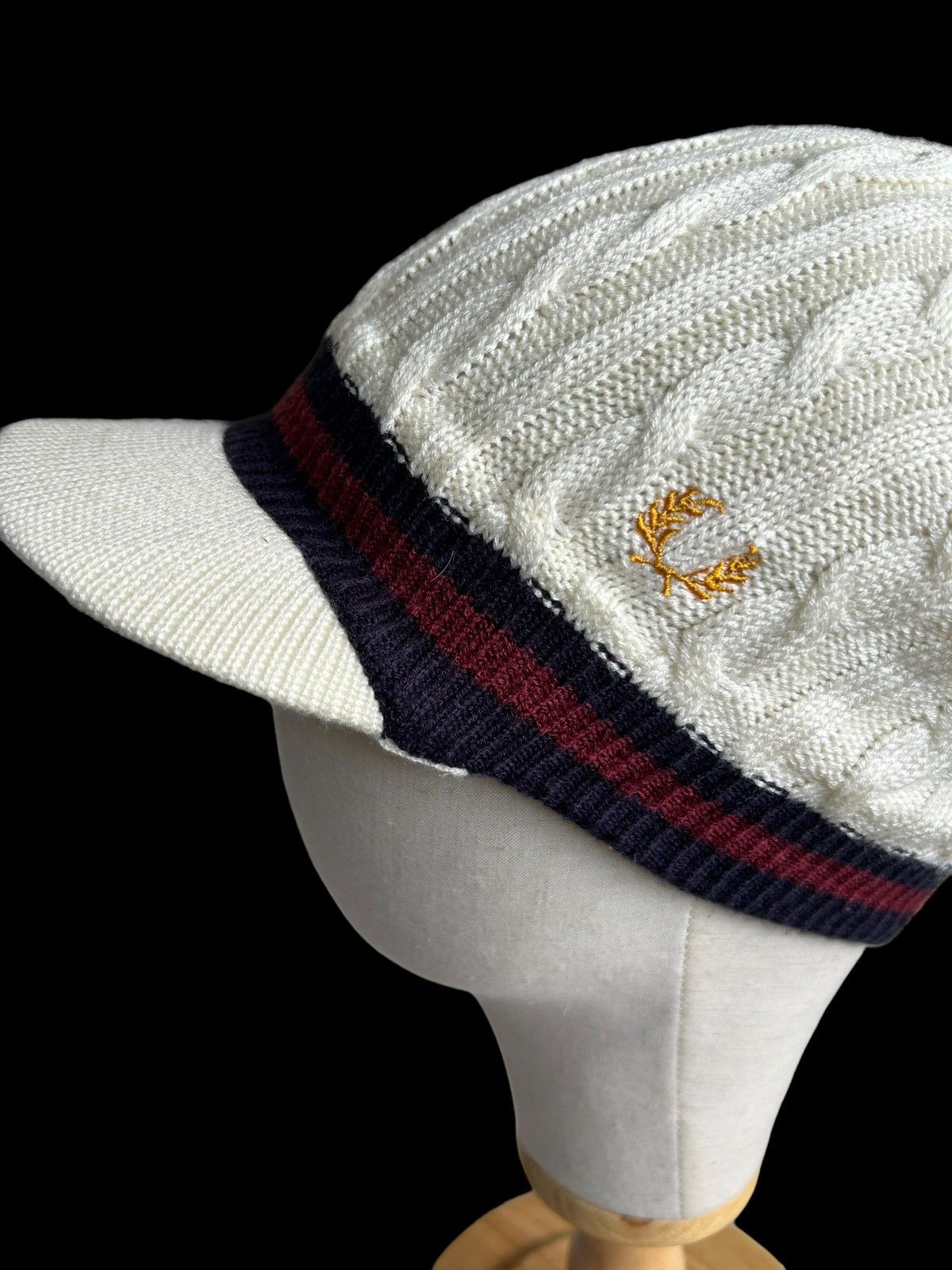 Fred Perry × Japanese Brand Vtg Fred Perry Knitted Hats Size ONE SIZE - 3 Thumbnail