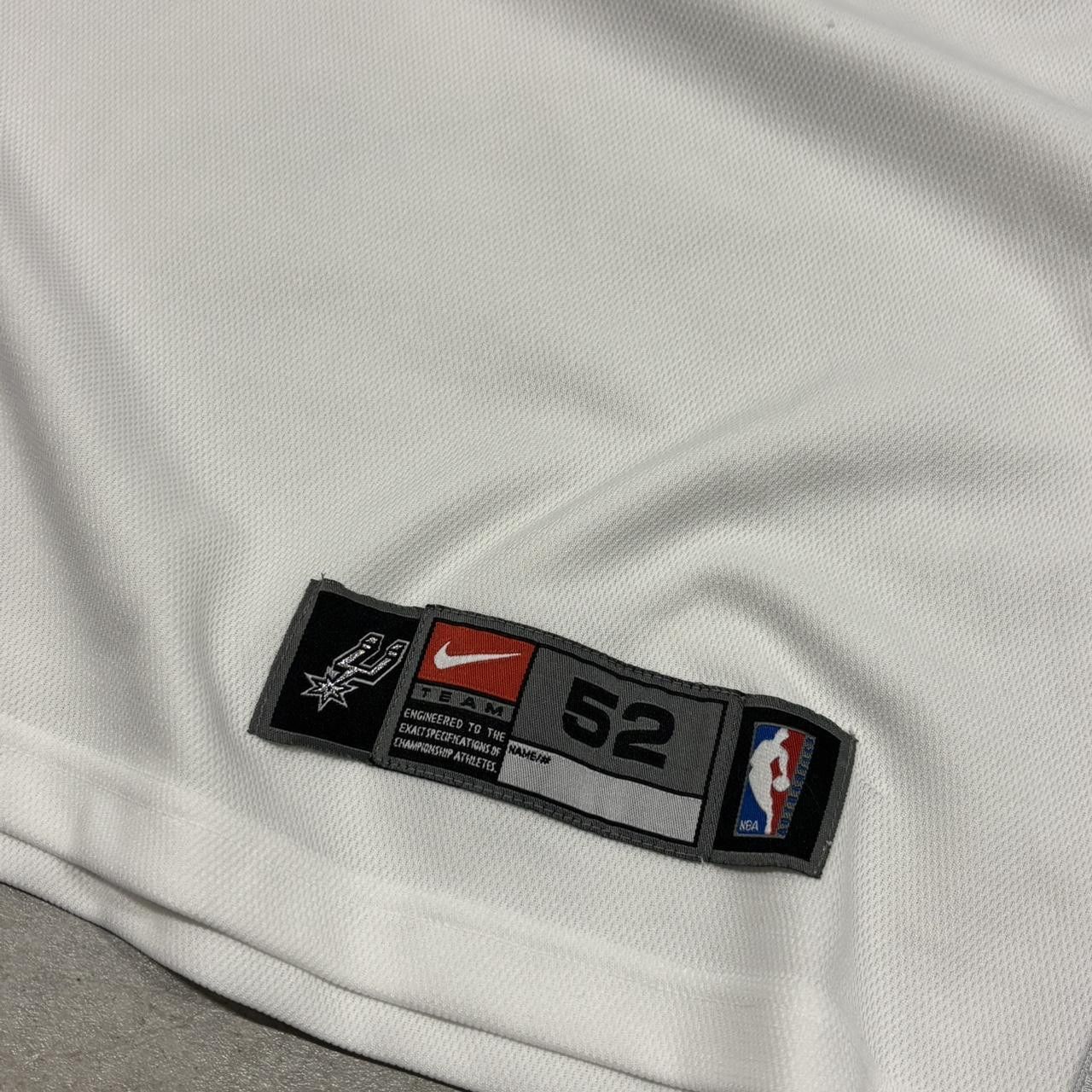 Nike Vintage Manu Ginobili San Antonio Spurs Stitched Jersey Size US XXL / EU 58 / 5 - 4 Thumbnail