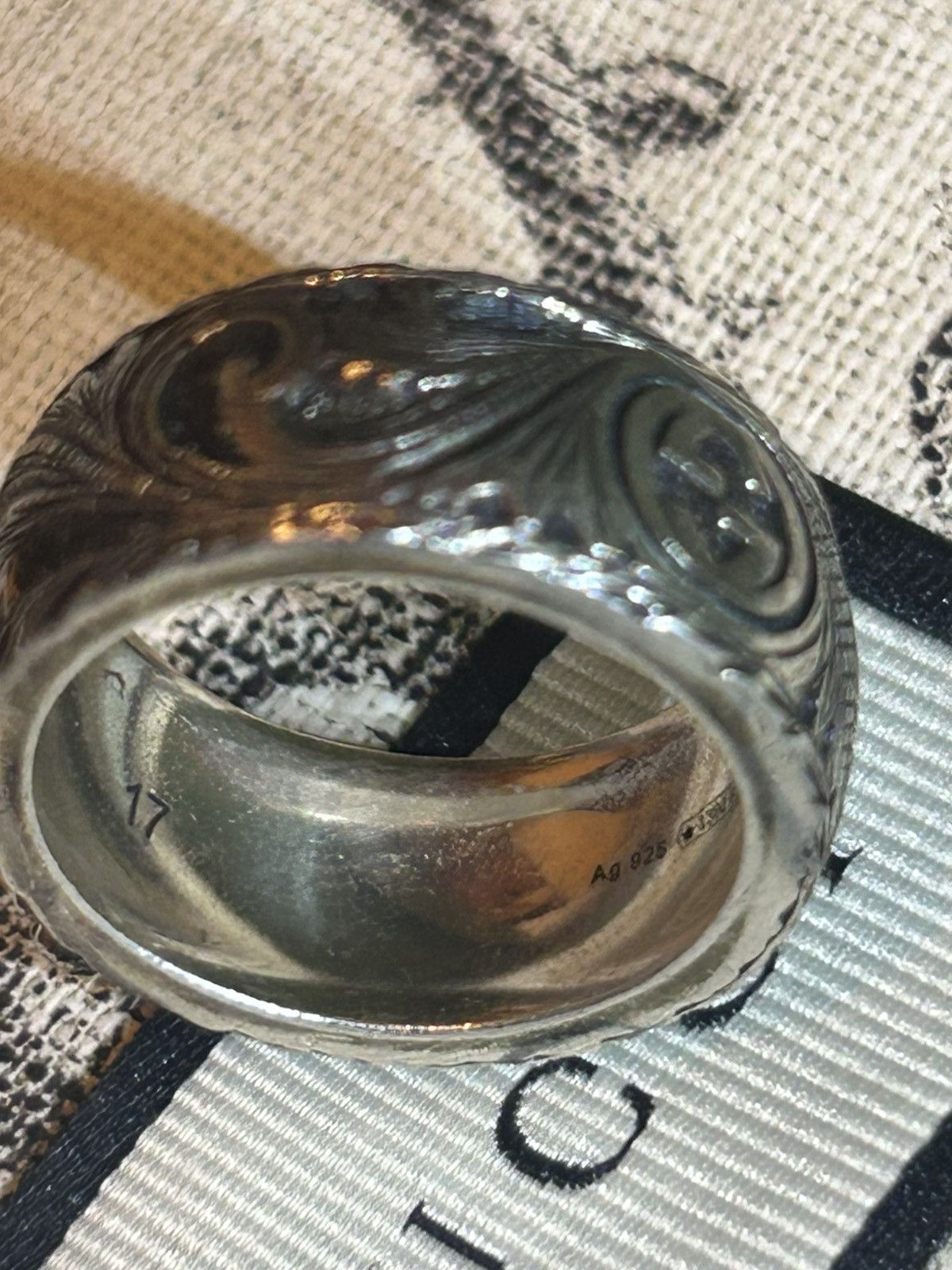 Gucci Gucci Feline Head Sterling Silver Ring Size ONE SIZE - 3 Thumbnail
