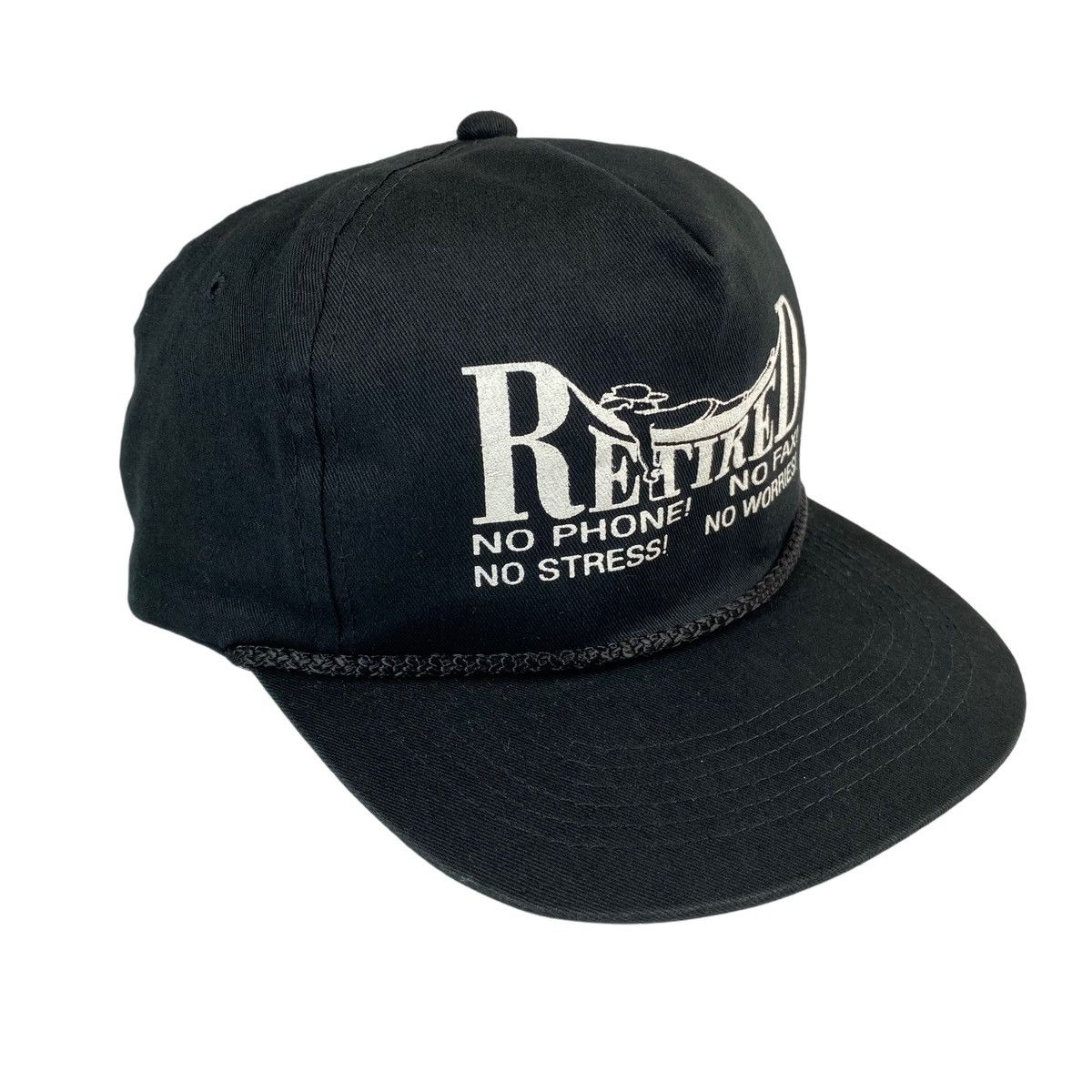 Vintage vintage trucker snapback hat Size ONE SIZE - 3 Thumbnail