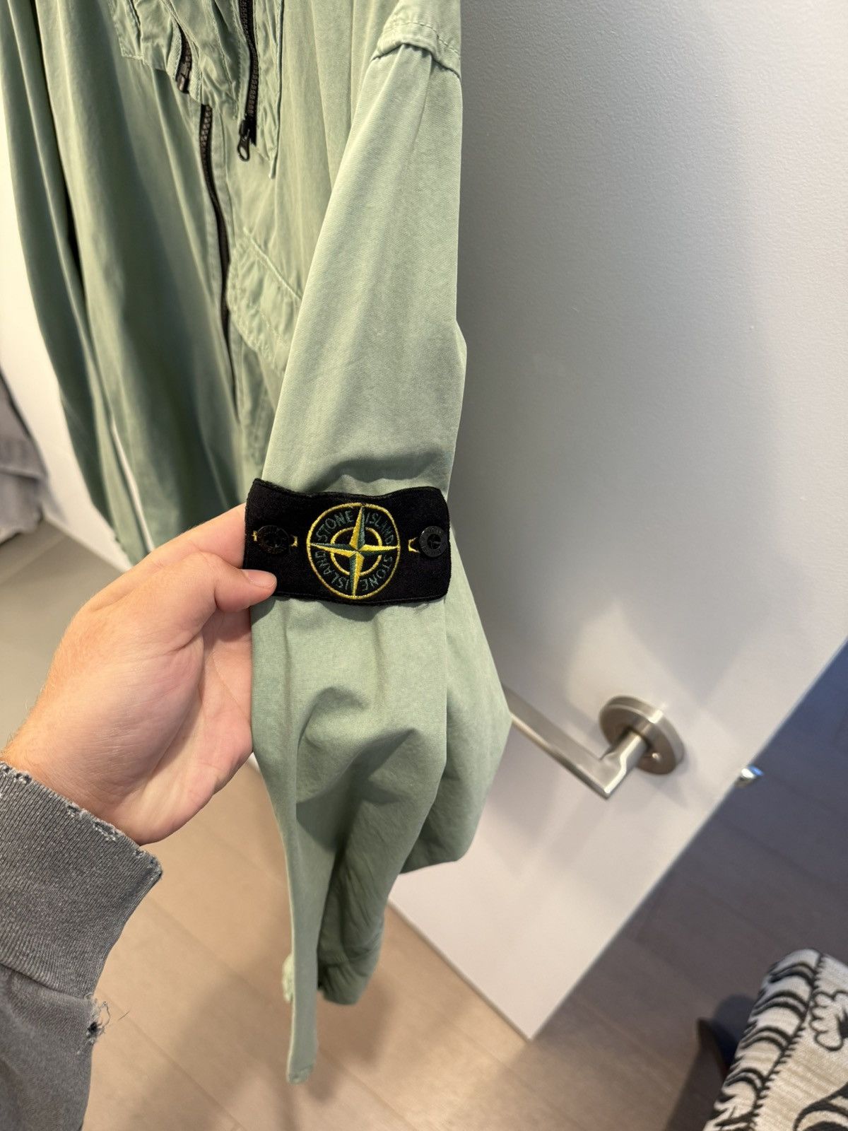 Stone Island Stone island hooded jacket / shirt hybrid size XL Size US XL / EU 56 / 4 - 3 Thumbnail
