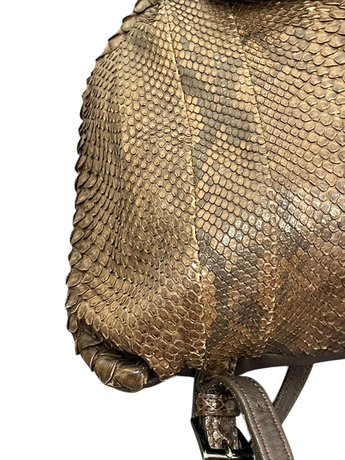 Genuine Leather Phyton Skin Arukan Takaya Backpack prad julius miri 1🟩1 Size ONE SIZE - 7 Thumbnail
