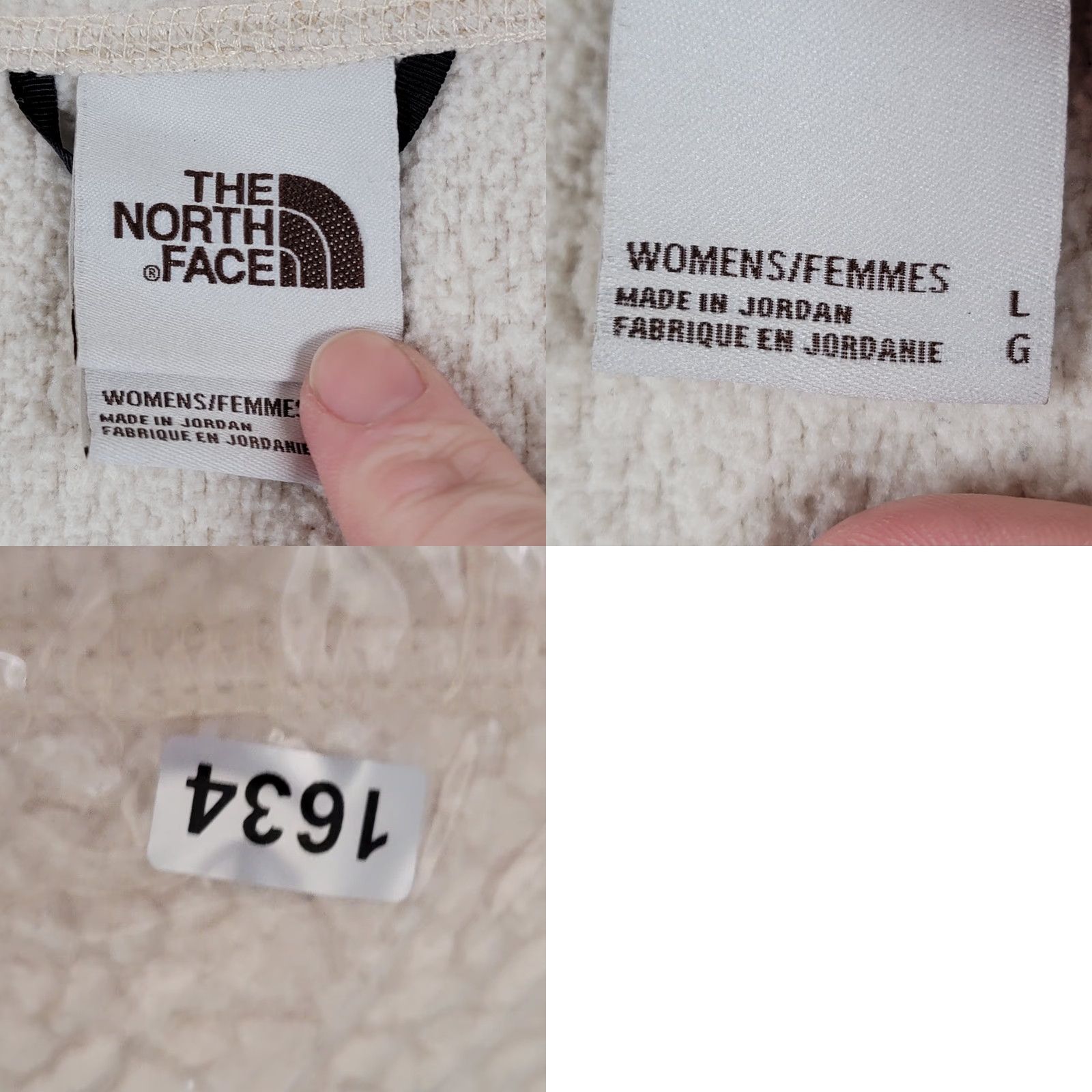 The North Face The North Face Women's Cragmont Fleece Full Zip Jacket L Cream Size L / US 10 / IT 46 - 11 Thumbnail