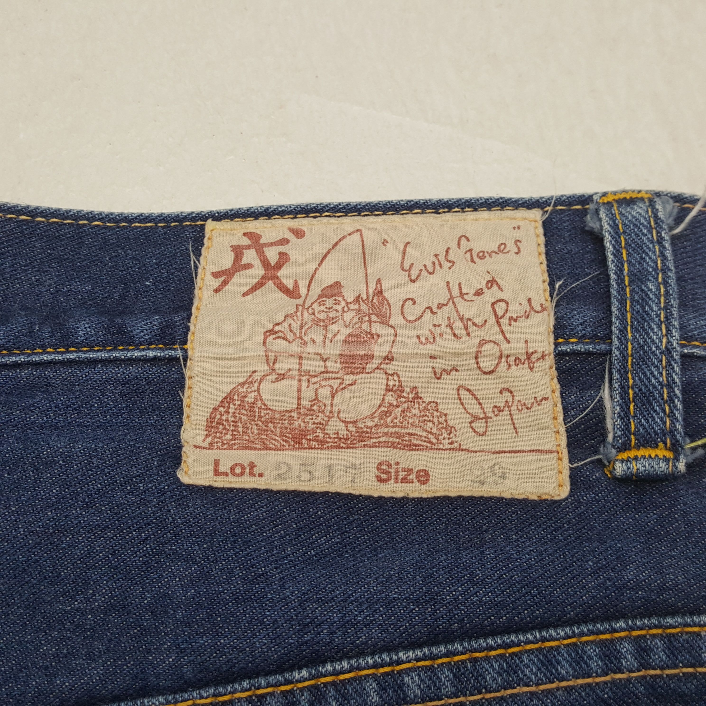 Evisu Evisu Japanese Brand Streetwear Custom Daicock Jeans RR21 Size US 28 / EU 44 - 14 Thumbnail
