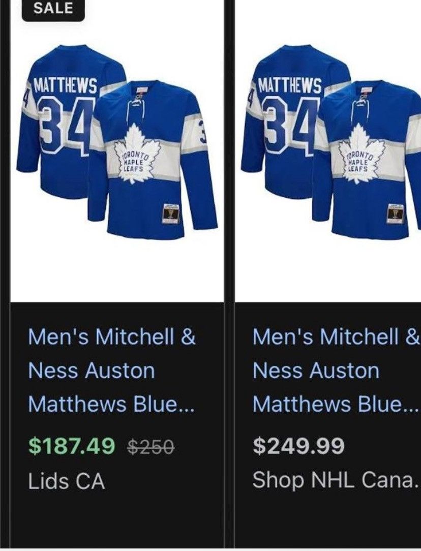 Adidas × NHL Austin Matthew leafs jersey Size US S / EU 44-46 / 1 - 4 Thumbnail