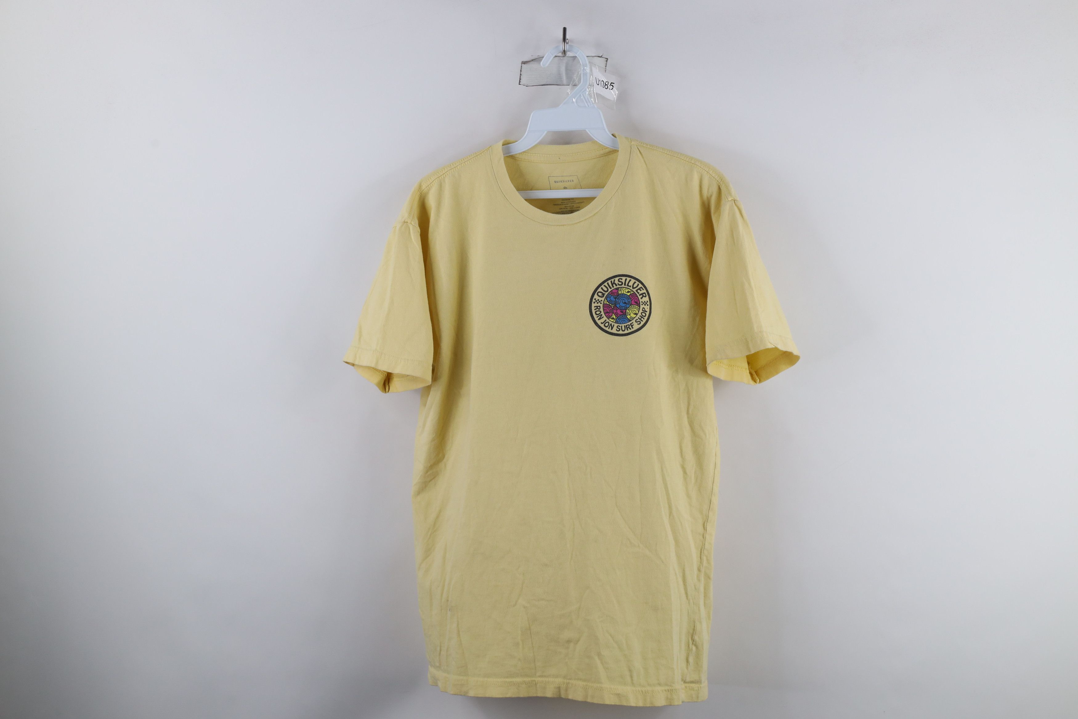 Quiksilver × Vintage Quiksilver x Ron Jon Surf Shop Spell Out Surfing T-Shirt Size US M / EU 48-50 / 2 - 1 Thumbnail