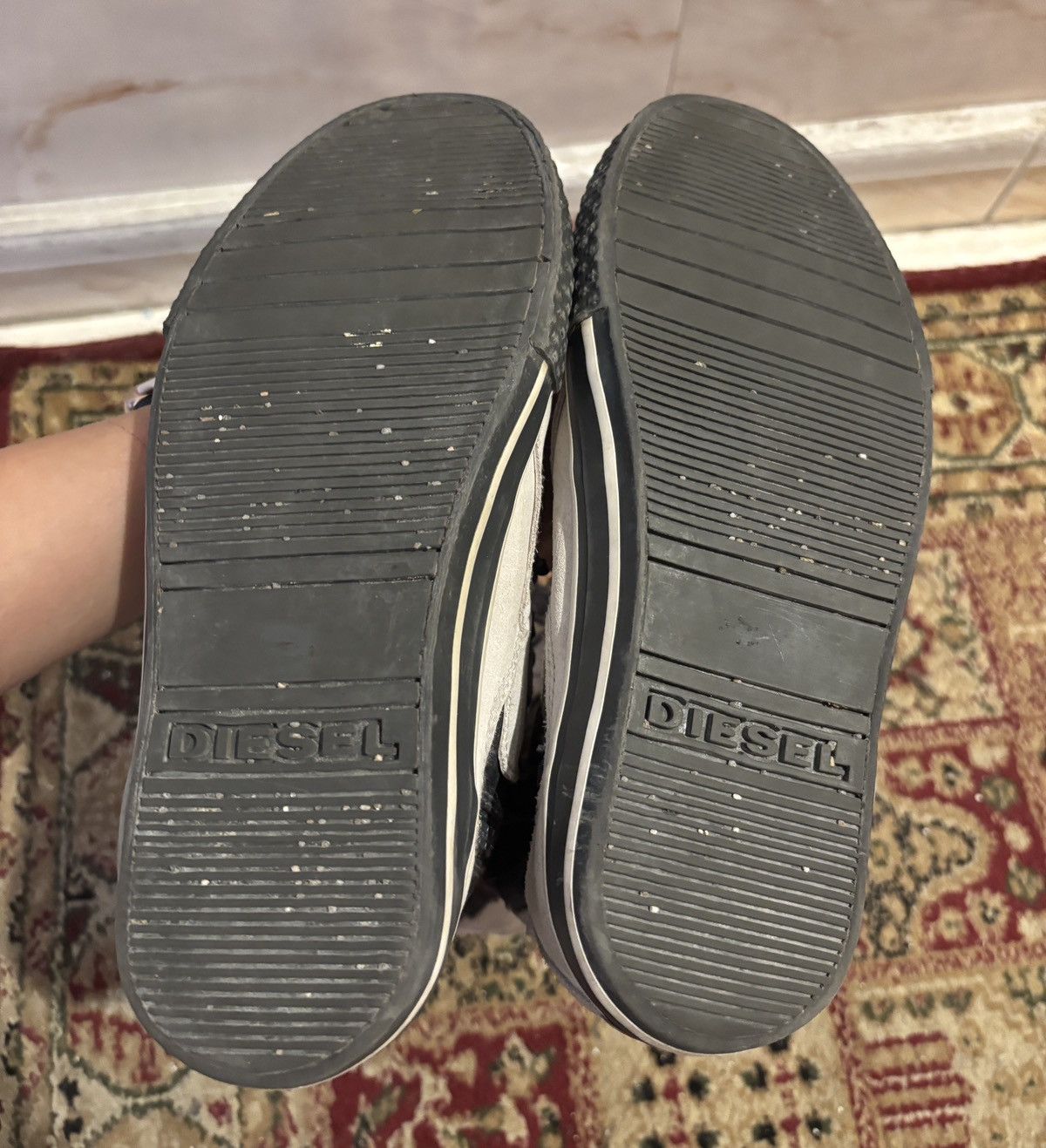 Diesel Diesel’s Pop Star The Voice (Grey and Off White) Size US 6 / IT 36 - 3 Thumbnail