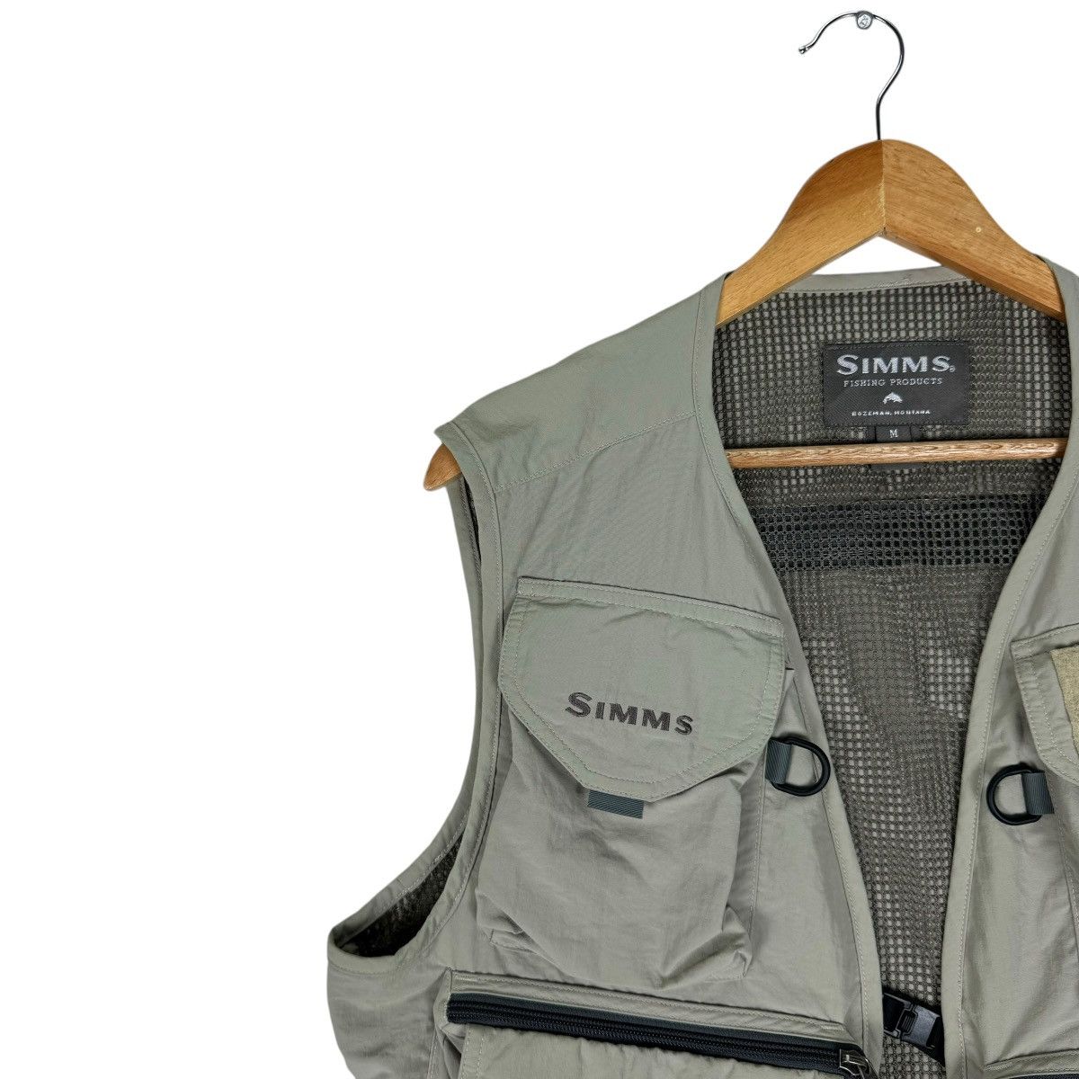 Simms ⚡️SIMMS FISHING UTILITY POCKET MESH VEST Size US M / EU 48-50 / 2 - 3 Thumbnail