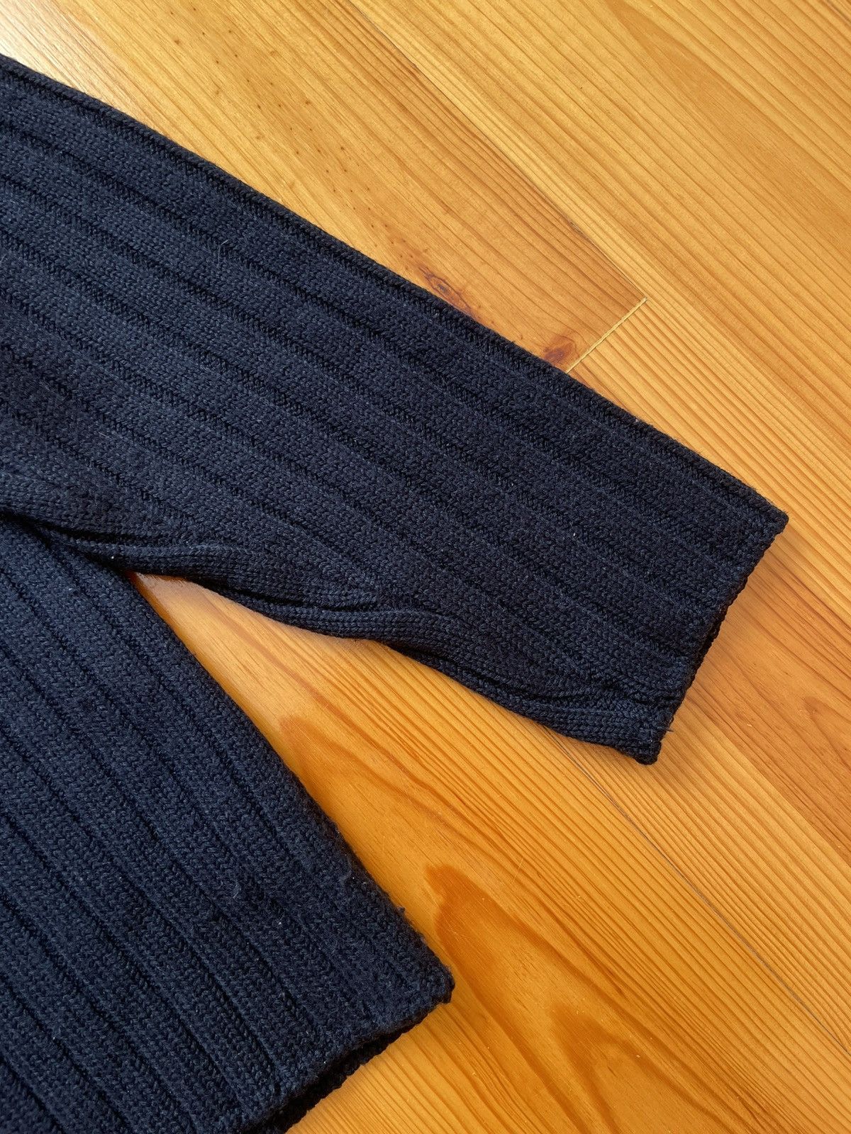 Diesel × Vintage DIESEL Logo Vintage Knit Sweater High Neck Y2K Style Size US M / EU 48-50 / 2 - 5 Thumbnail