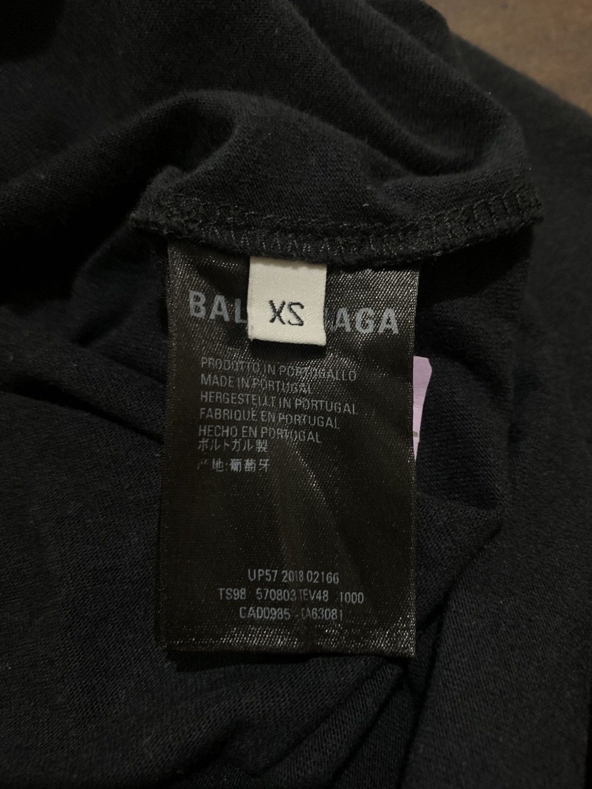Balenciaga 🐍 BALENCIAGA Interlock BB Logo 2018 Oversized Tee Size US XS / EU 42 / 0 - 5 Thumbnail