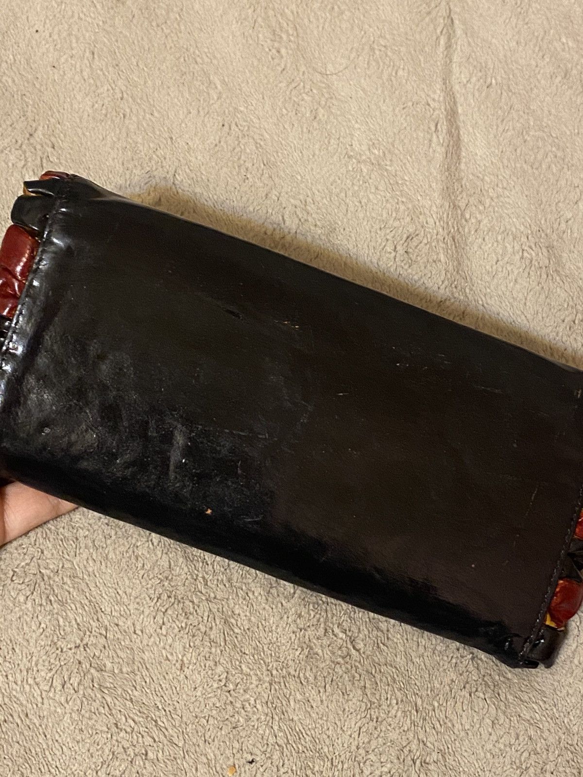 Miu Miu Miu Miu Leather Ruffle Wallet Size ONE SIZE - 9 Thumbnail