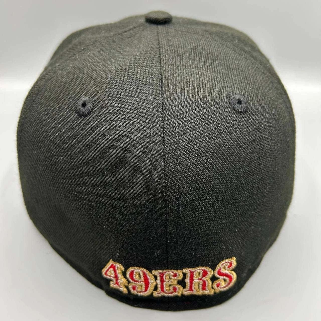 New Era San Francisco 49ers Hat Men 7 1/4 Black NFL Fitted Cap Size ONE SIZE - 9 Thumbnail