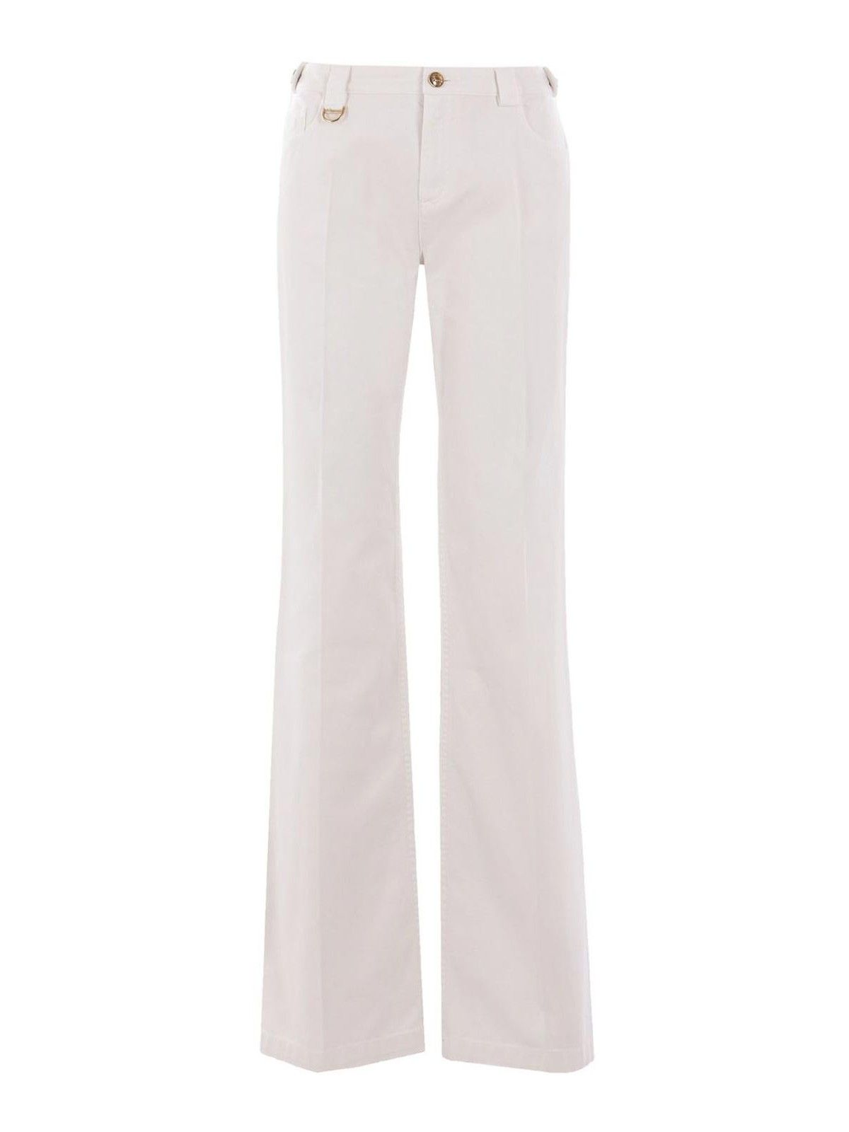 Chloe o1loc1c11125 Trousers in Iconic Milk Size 27" / US 4 / IT 40 - 1 Thumbnail