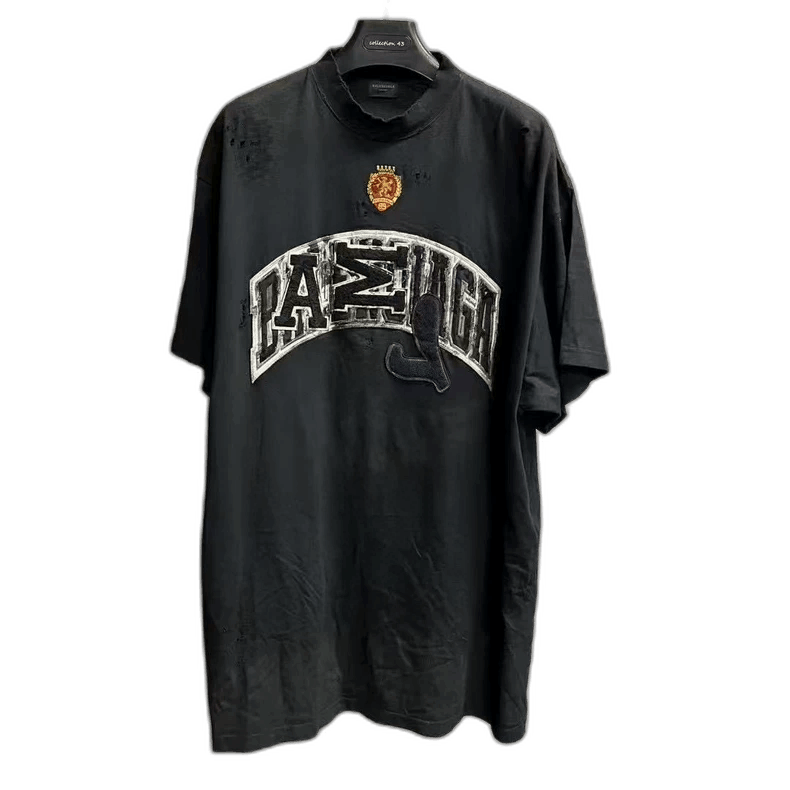 Balenciaga Balenciaga Black Short Sleeve T-Shirt-2506 Size US S / EU 44-46 / 1 - 1 Thumbnail