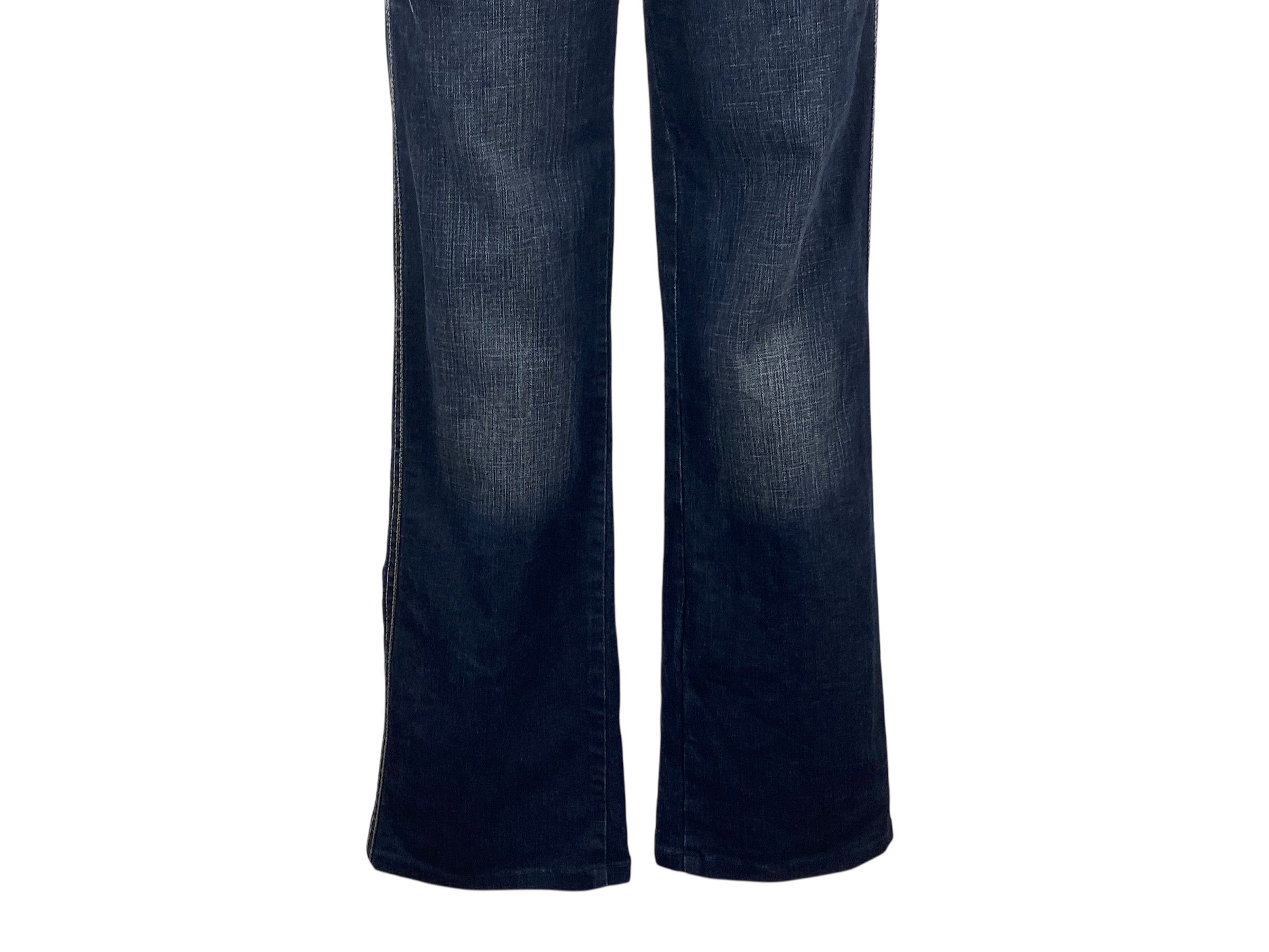 Japanese Brand Rush Hour Buckle Back Flare Pants Size US 28 / EU 44 - 5 Thumbnail