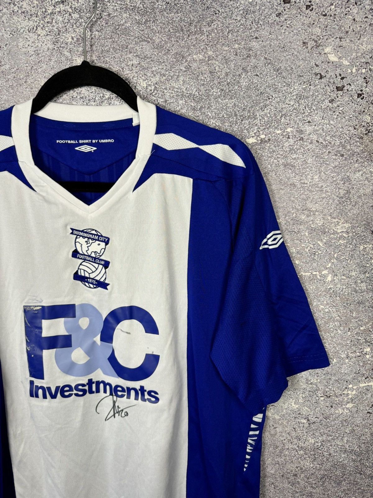 Umbro × Vintage Vintage Birmingham City 2007/08 Umbro Soccer Jersey Size US L / EU 52-54 / 3 - 2 Thumbnail