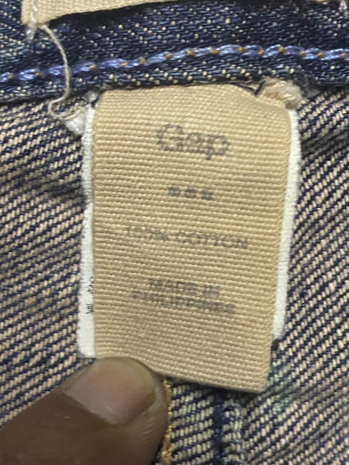 Gap × John Elliott Vintage Gap Denim Faded Mud Wash Baggy Jeans Size US 34 / EU 50 - 12 Thumbnail