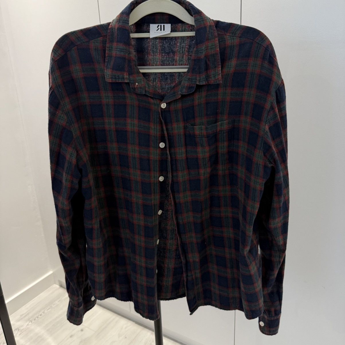 Richie Le Collection Flannel - Navy Size US M / EU 48-50 / 2 - 2 Thumbnail