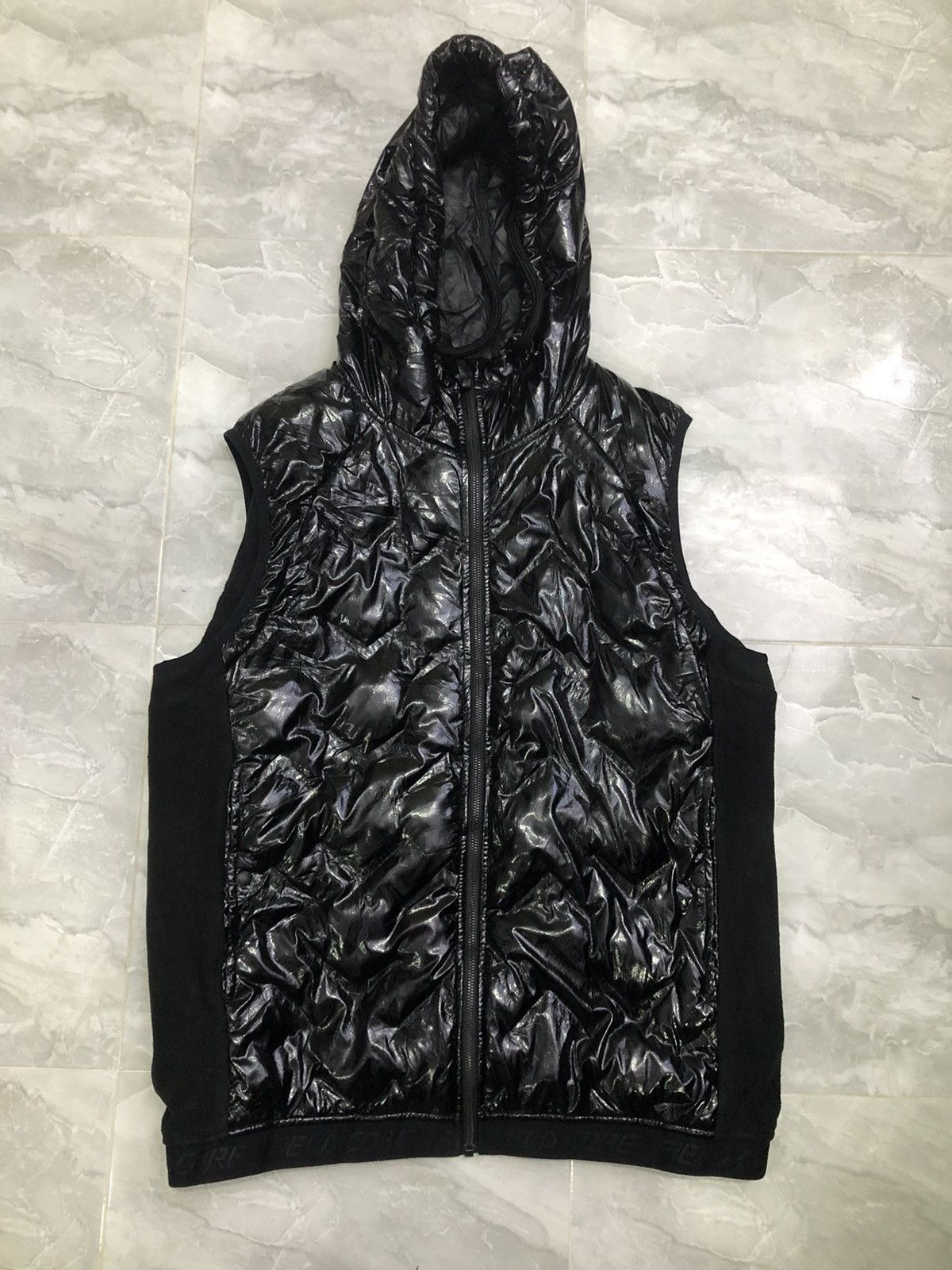 Japanese Brand Japan Field Core Gloss Puffer Vest Hybrid Jacket Size US XL / EU 56 / 4 - 20 Thumbnail