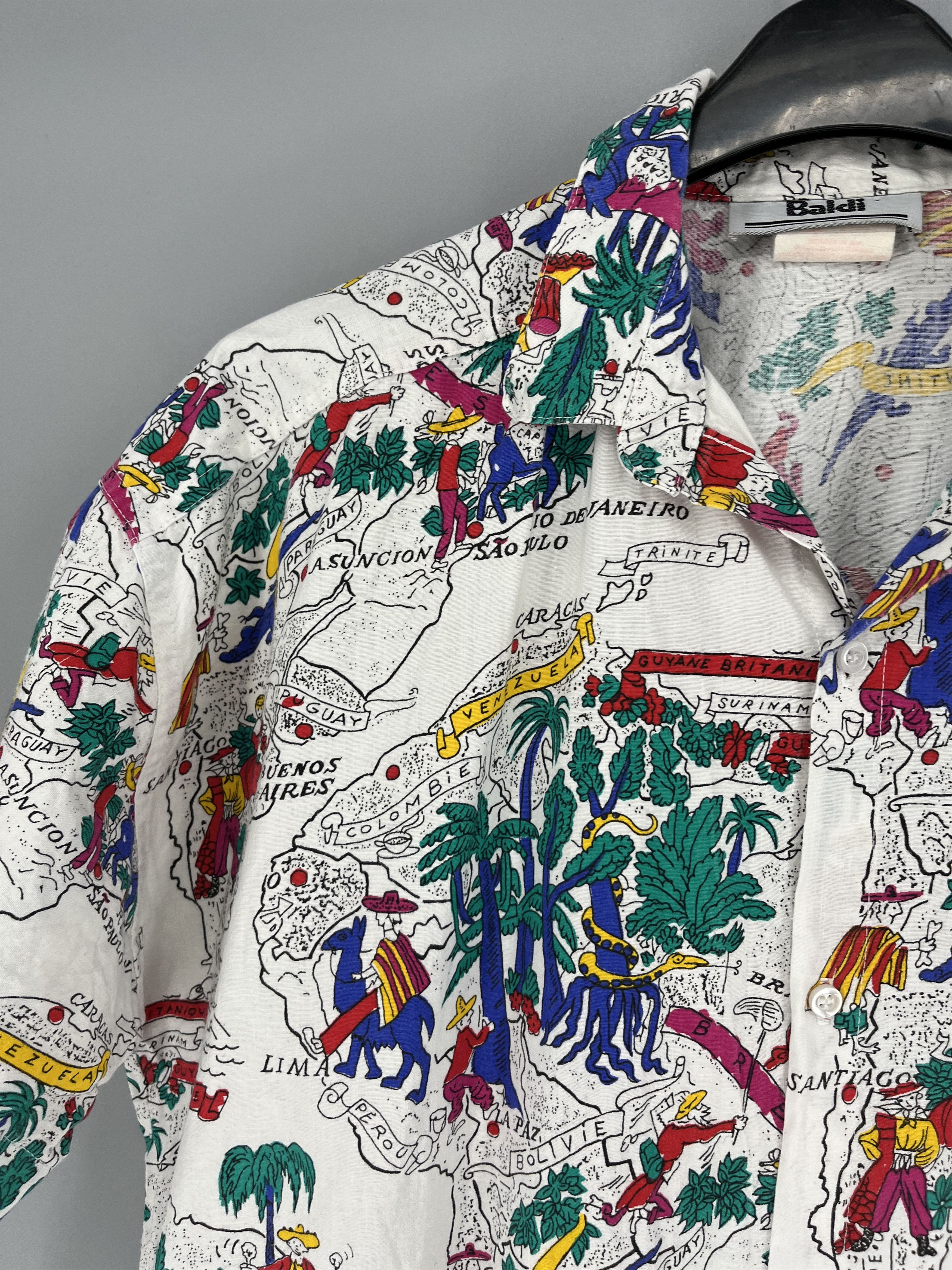 Other Mens Vintage Crazy Shirt BALI Indonesia Hawaiian Size L Size US L / EU 52-54 / 3 - 8 Thumbnail