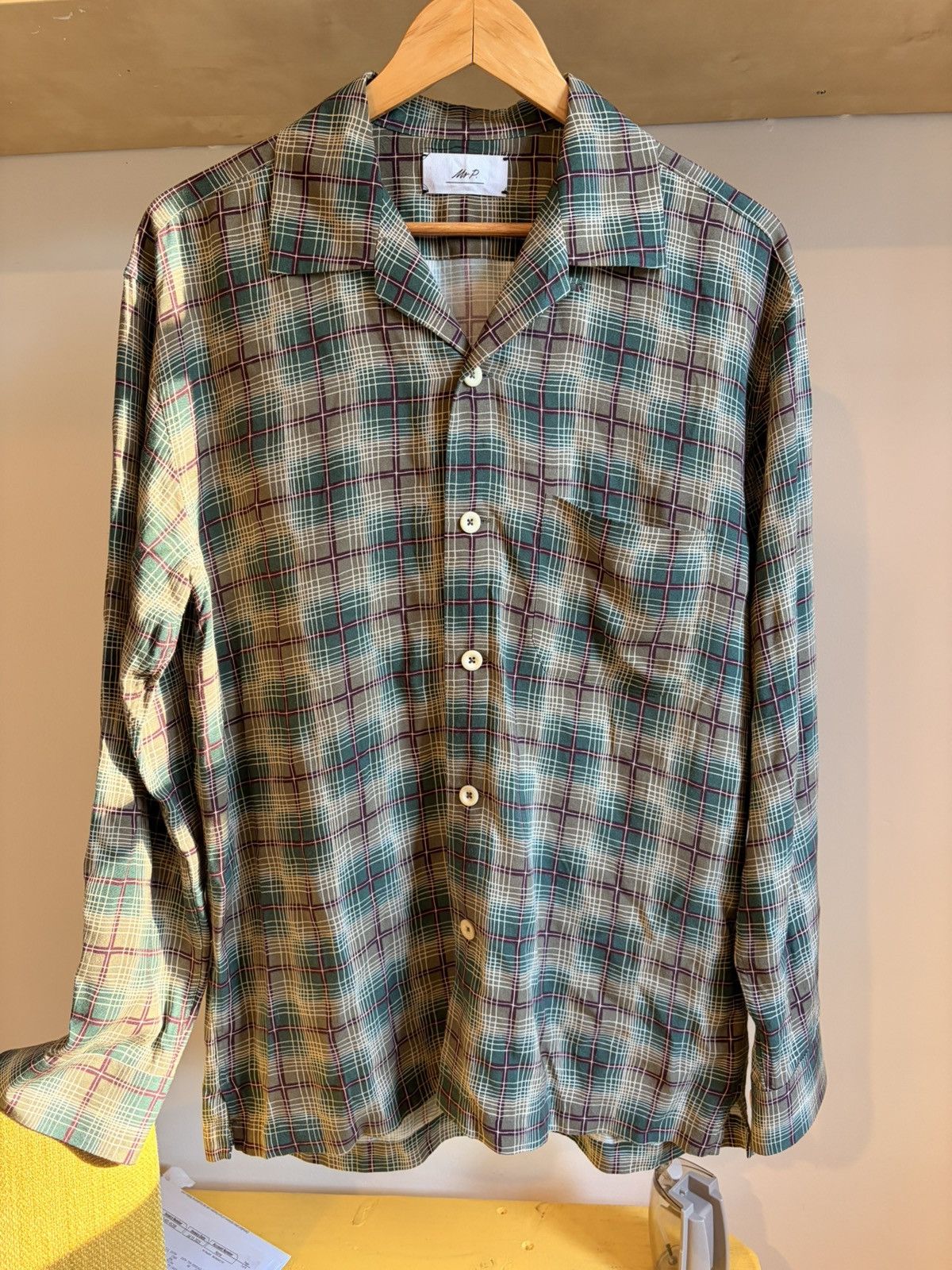 Other Mr Porter Viscose Checkered Button Up Size US S / EU 44-46 / 1 - 1 Thumbnail