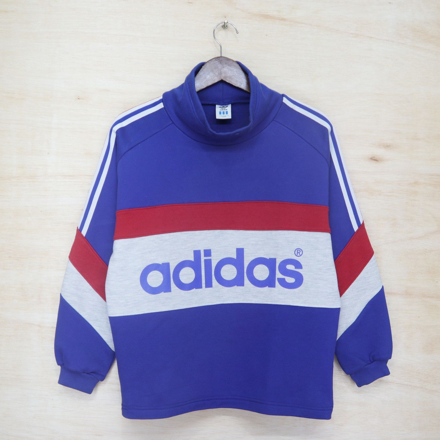 ADIDAS Big Logo Sweater Sweatshirt Pullover Jumper