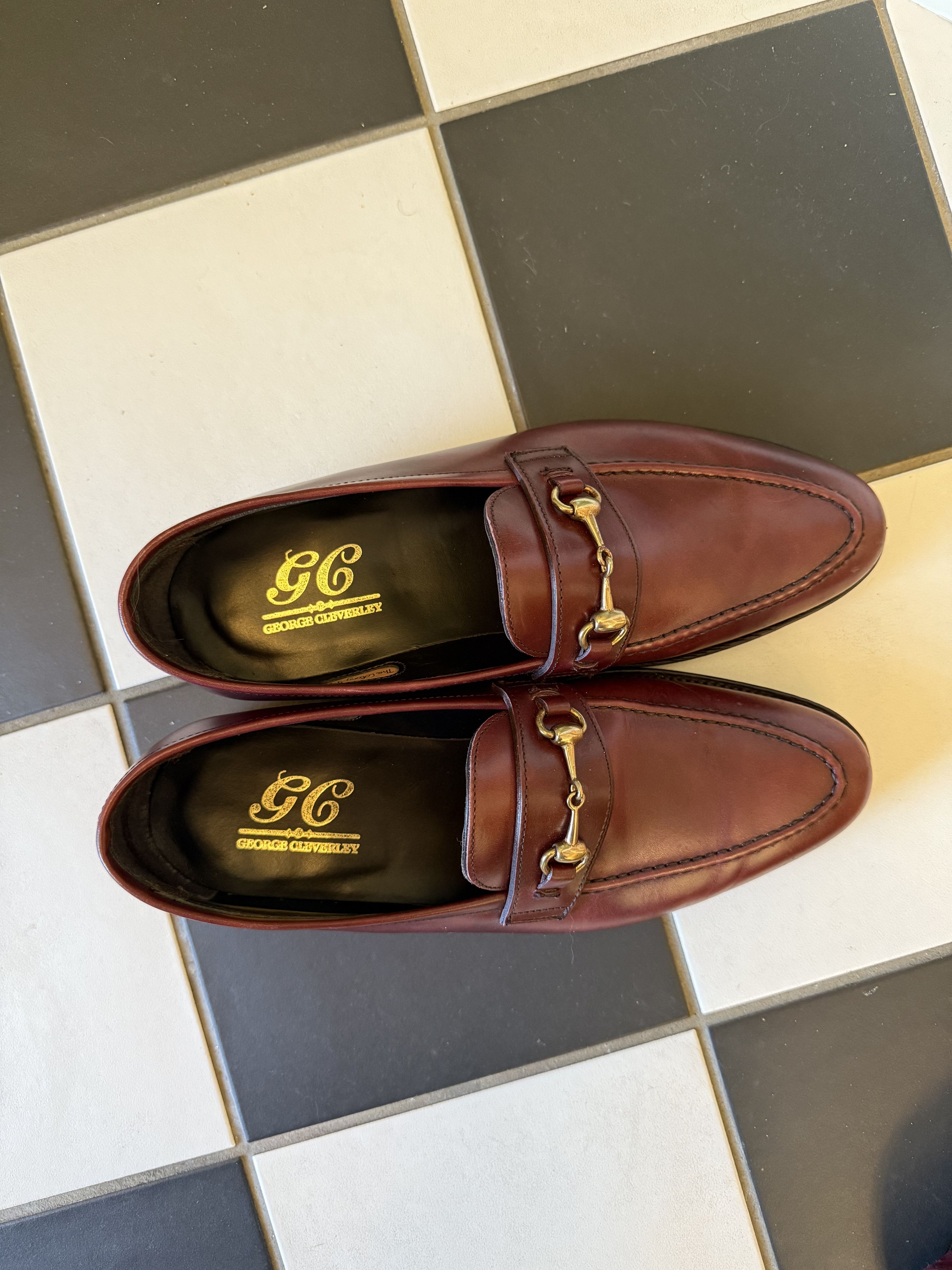 George Cleverley Colony Horsebit Leather Loafers Size US 9 / EU 42 - 3 Thumbnail