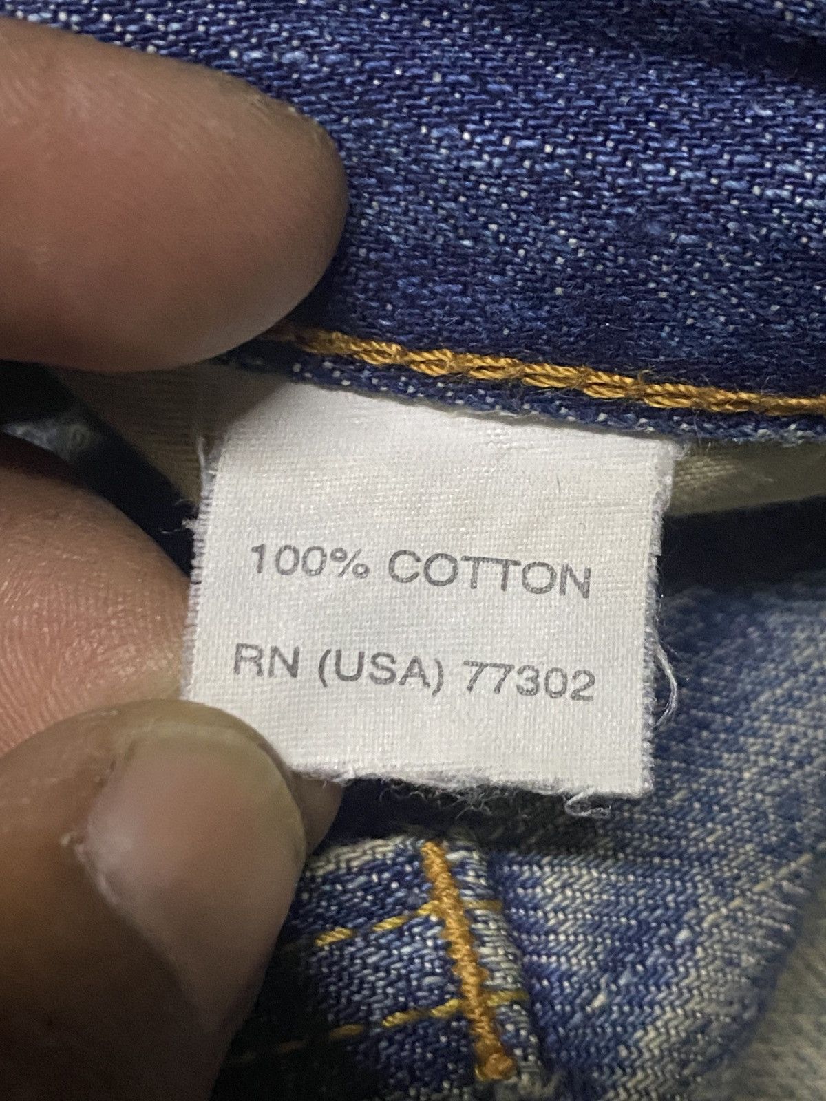 Rhude × Zara Vintage Zara Denim Mud Wash Distressed Loose Jeans Size US 34 / EU 50 - 22 Thumbnail