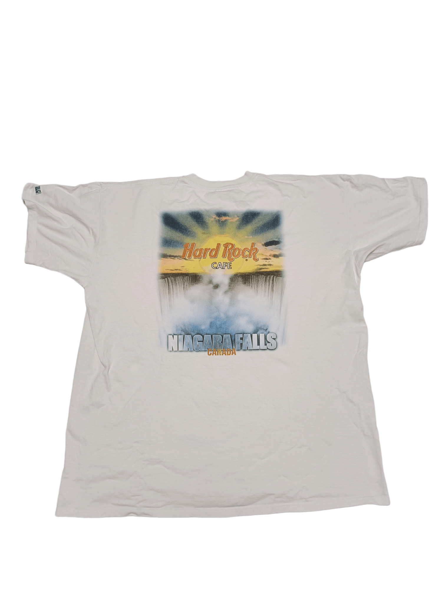 Hard Rock Cafe VINTAGE RARE NIAGARA FALLS MADE IN CANADA HARDROCK TEE Size US XXL / EU 58 / 5 - 1 Thumbnail