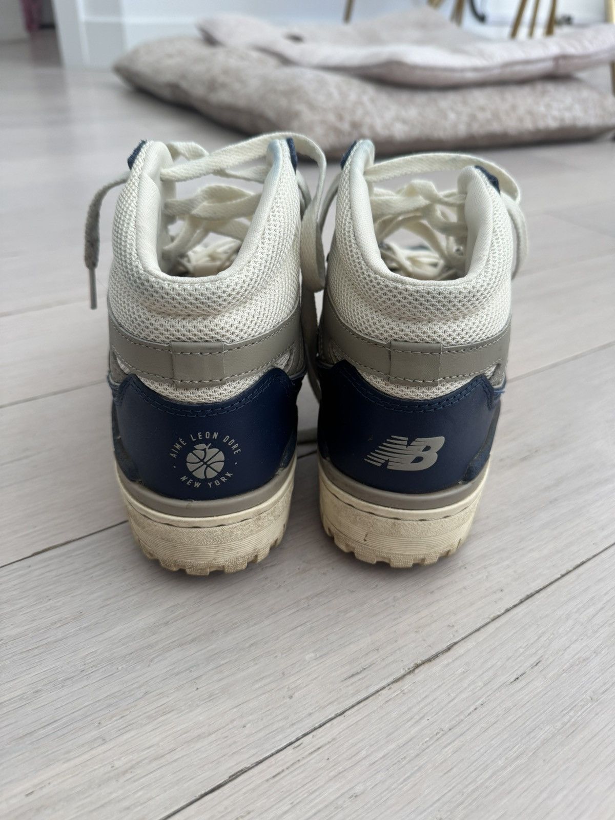 Aime Leon Dore × New Balance ALD NB 650R Navy Size US 9 / EU 42 - 4 Thumbnail