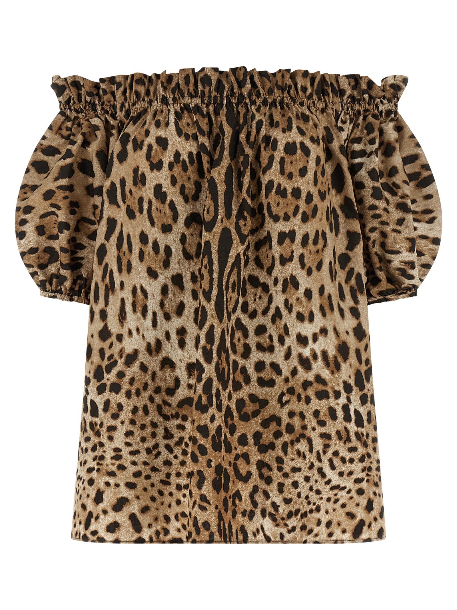 Animal Print Cotton Top