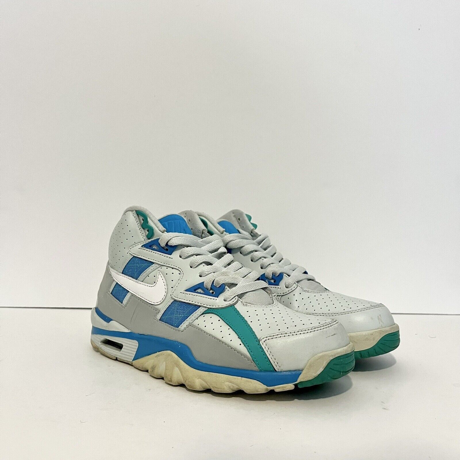 Nike 2017 Nike Air Trainer SC Grey Blue Orbit 302346 019 Sz 8 Size US 8 / EU 41 - 3 Thumbnail