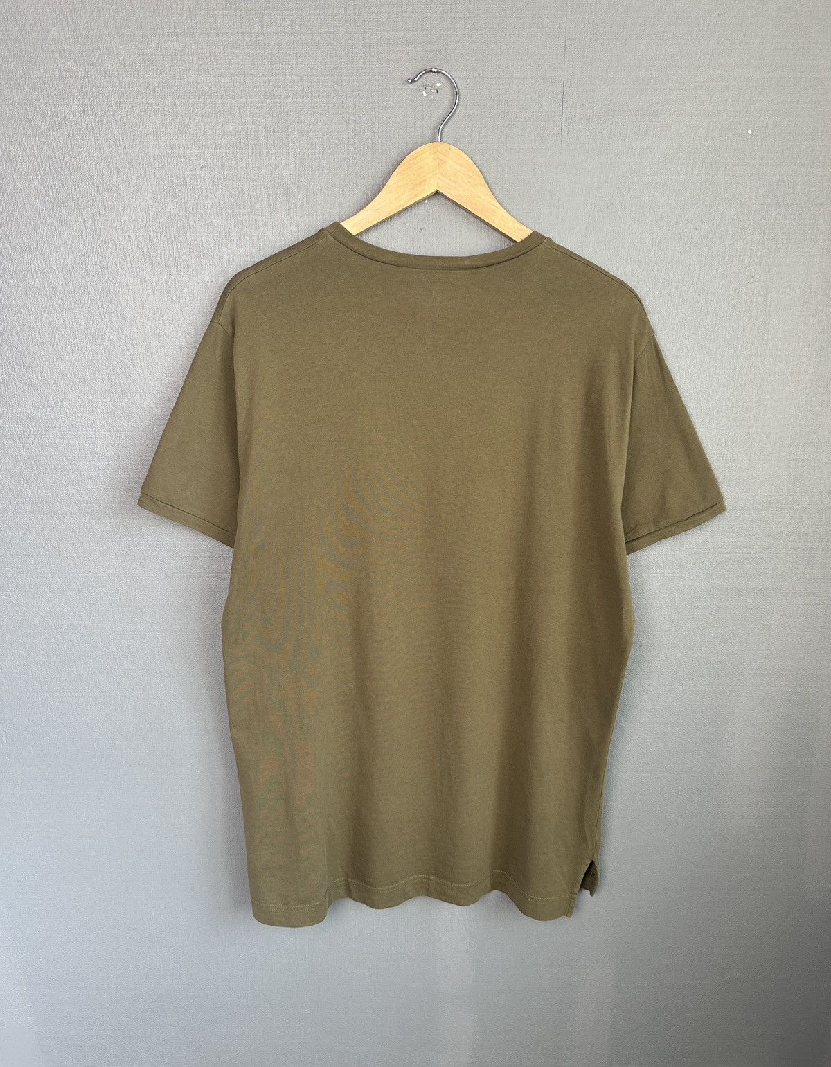 Vivienne Westwood VIVIENNE WESTWOOD Orb Logo Khaki Green T-Shirt Men’s XXL Size US XXL / EU 58 / 5 - 2 Thumbnail