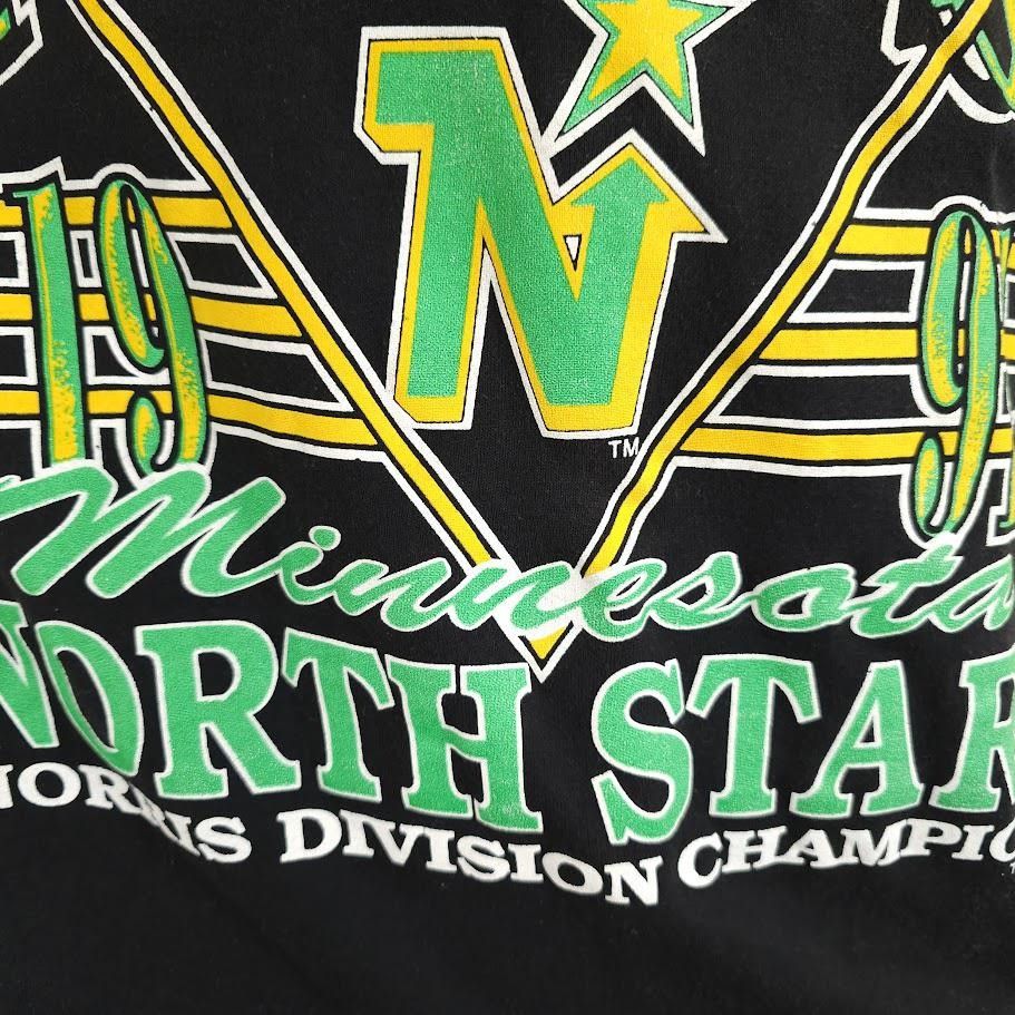 NHL Vintage Minnesota North Stars T Shirt Mens Size Small Black Size US S / EU 44-46 / 1 - 3 Thumbnail