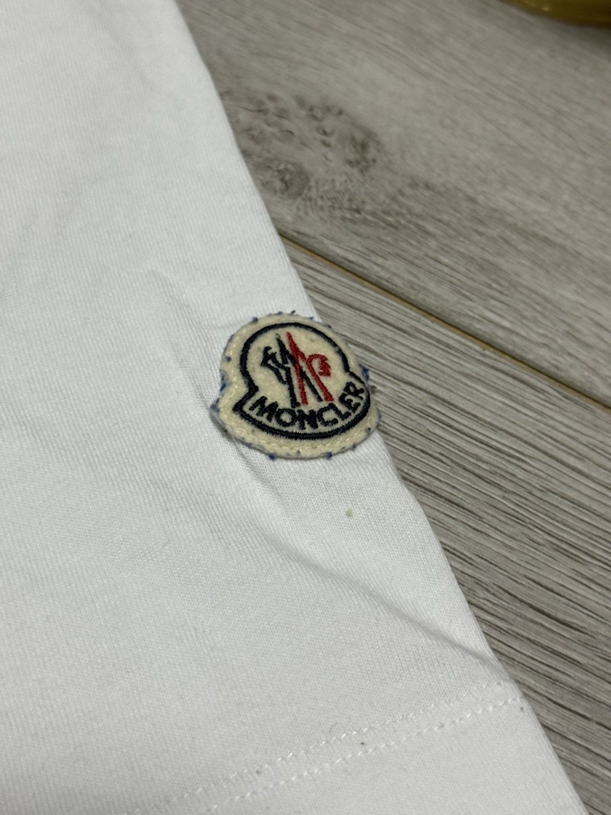 Moncler Moncler tee shirt big logo monogram Size US XXL / EU 58 / 5 - 3 Thumbnail