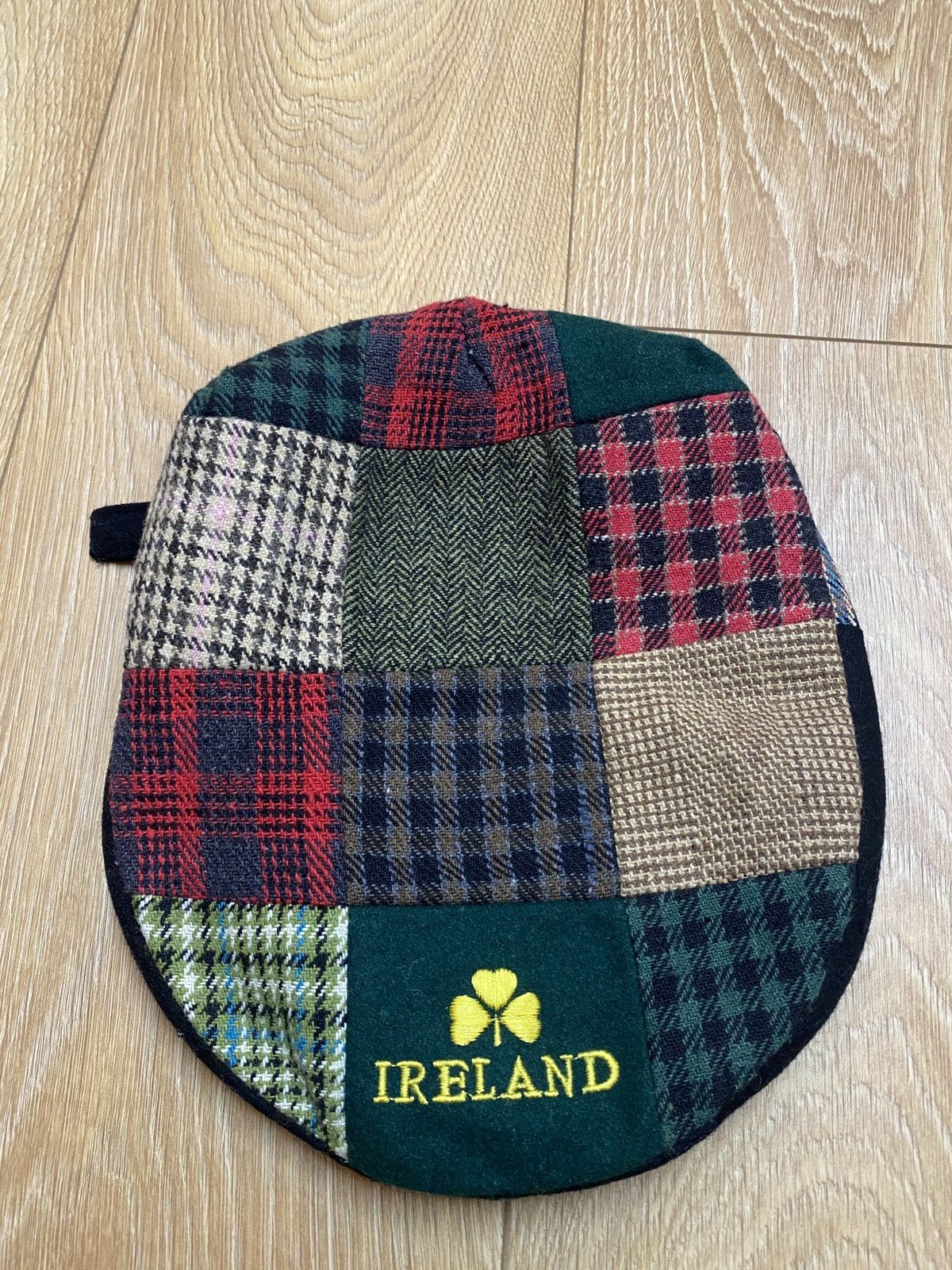Vintage ireland patchwork rare hat