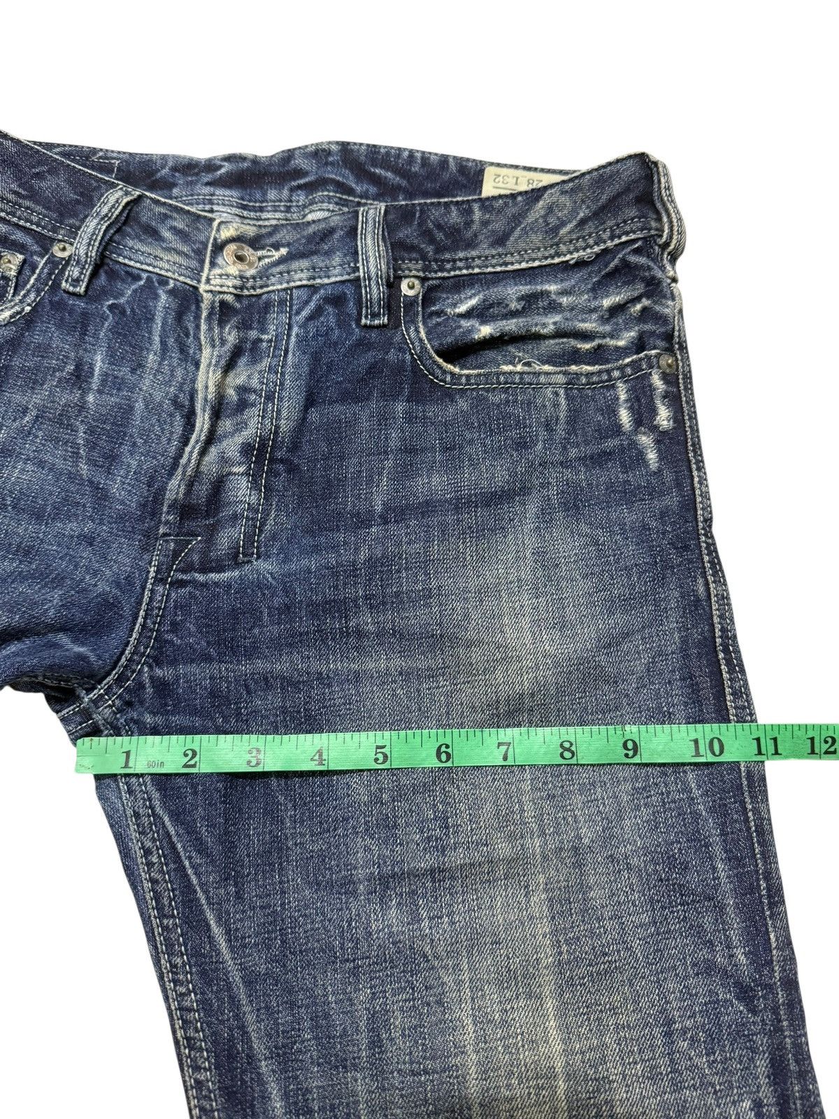 Diesel Flared Jeans Vintage Diesel Zatiny Distressed Boot Cut Denim Size US 30 / EU 46 - 14 Thumbnail