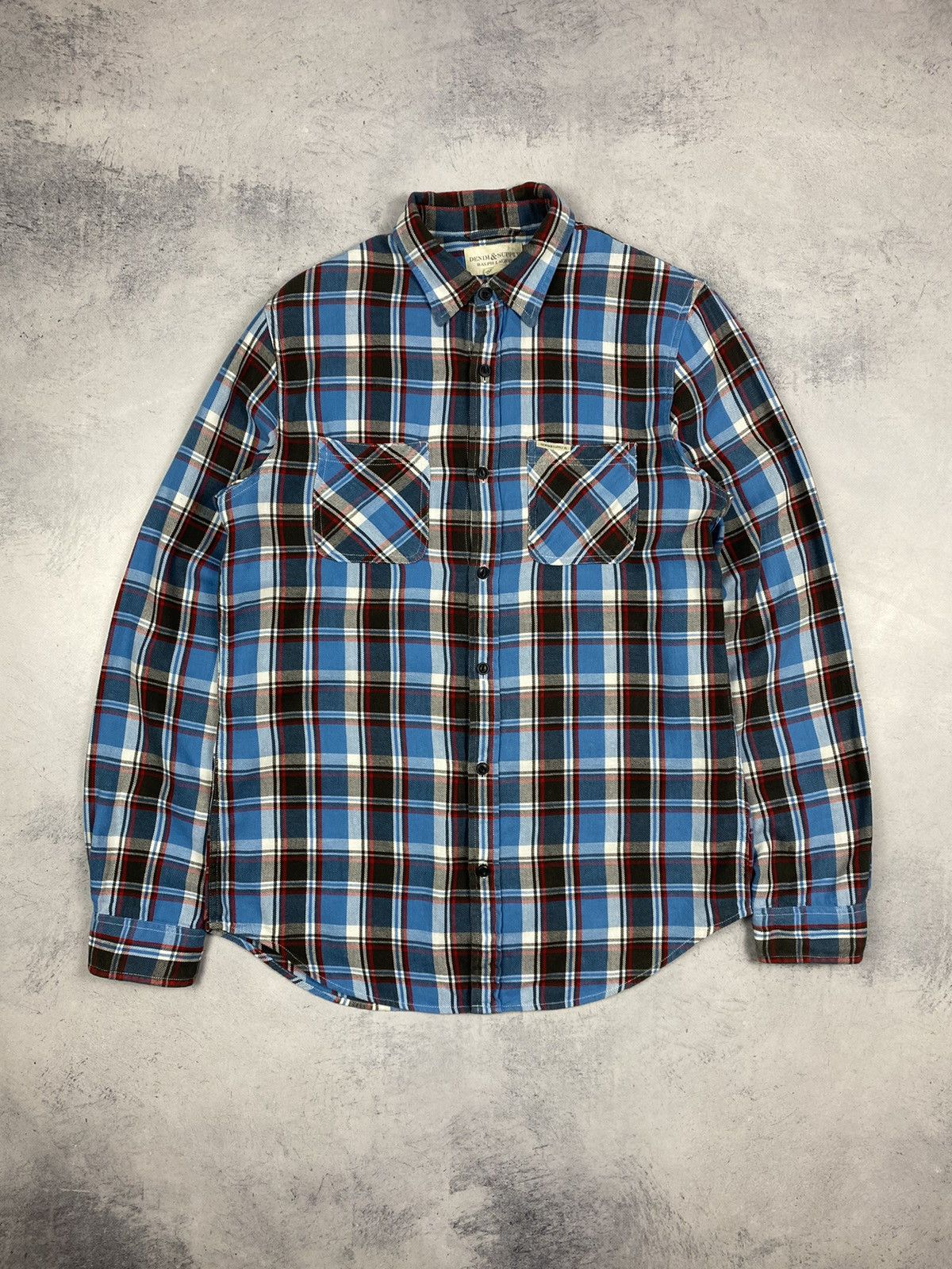 Denim & Supply Ralph Lauren Denim Supply Ralph Lauren Plaid Flannel Checkered Shirt Size US M / EU 48-50 / 2 - 2 Thumbnail