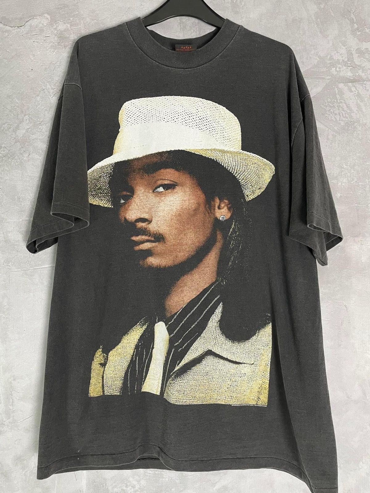 image of Band Tees x Rap Tees Very Snoop Dogg Beautiful Faded Tee in Faded Black, Men's (Size XL)