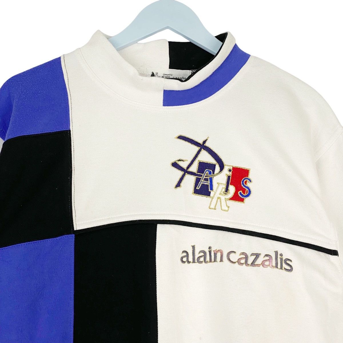 Vintage Vintage Alain & Cazalis Embroidered Logo Crewneck Sweatshirt Size US L / EU 52-54 / 3 - 4 Thumbnail