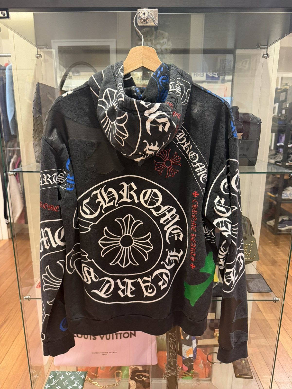 Chrome Hearts Chrome Hearts Black Stencil Hoodie Size US S / EU 44-46 / 1 - 2 Thumbnail