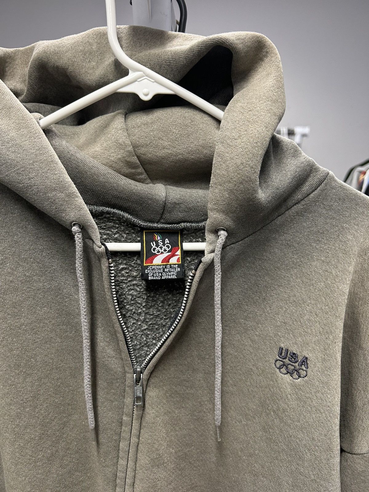 USA Olympics Sunfaded vintage Olympic zip hoodie Size US XL / EU 56 / 4 - 3 Thumbnail